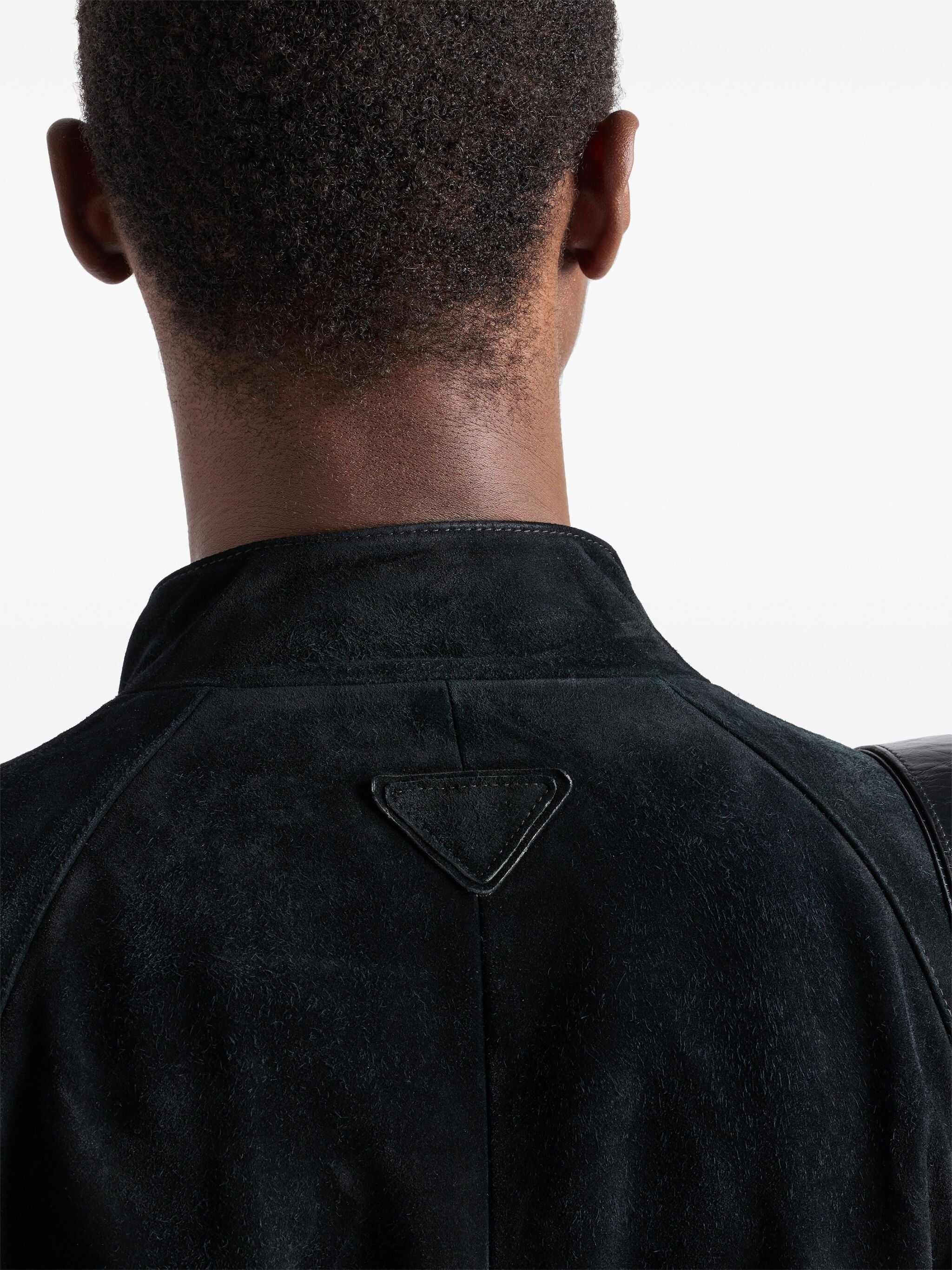 PRADA Suede Leather Bomber Jacket - Men’s