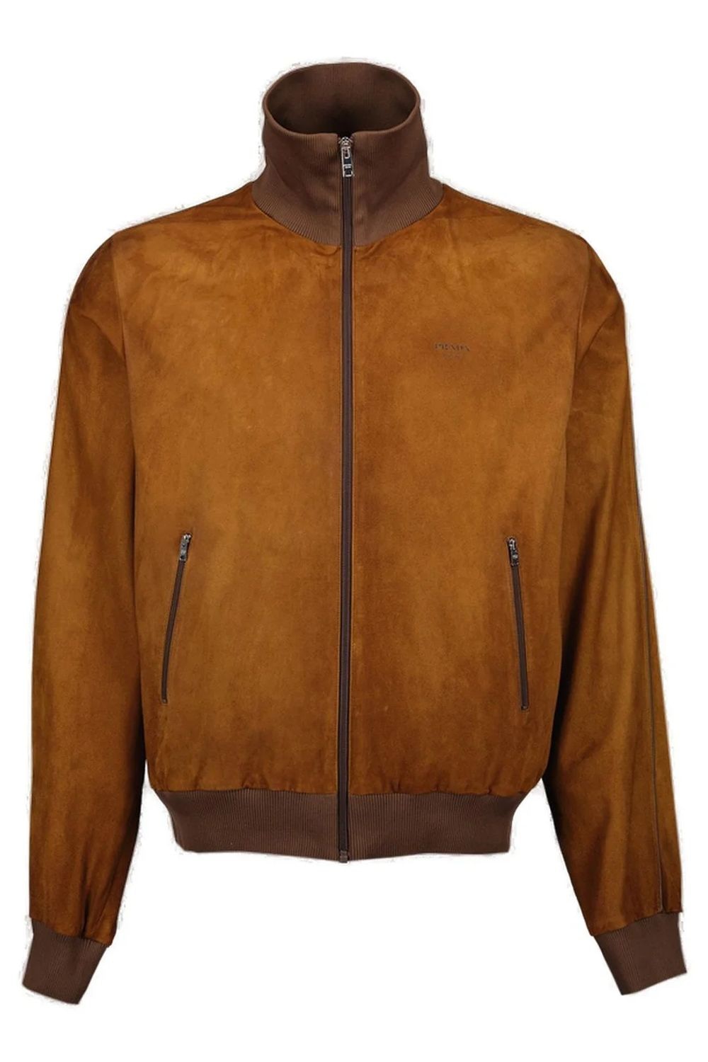 PRADA Suede Blouson Jacket for Men