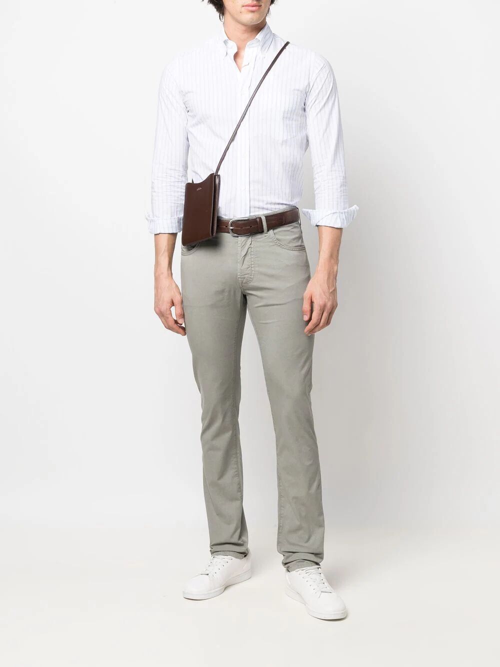 JACOB COHEN Slim Fit Five Pockets Denim Pants for Men