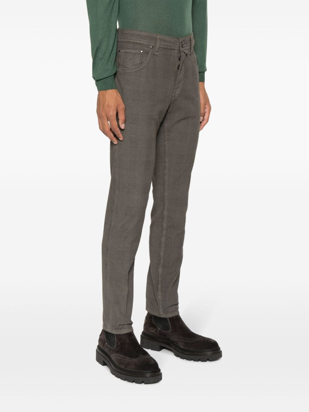 JACOB COHEN Men's Overdyed Trousers - FW23 Collection