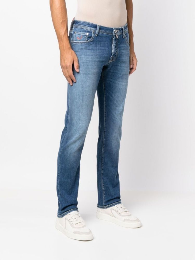 JACOB COHEN Men's Premium Cotton Blend Pants