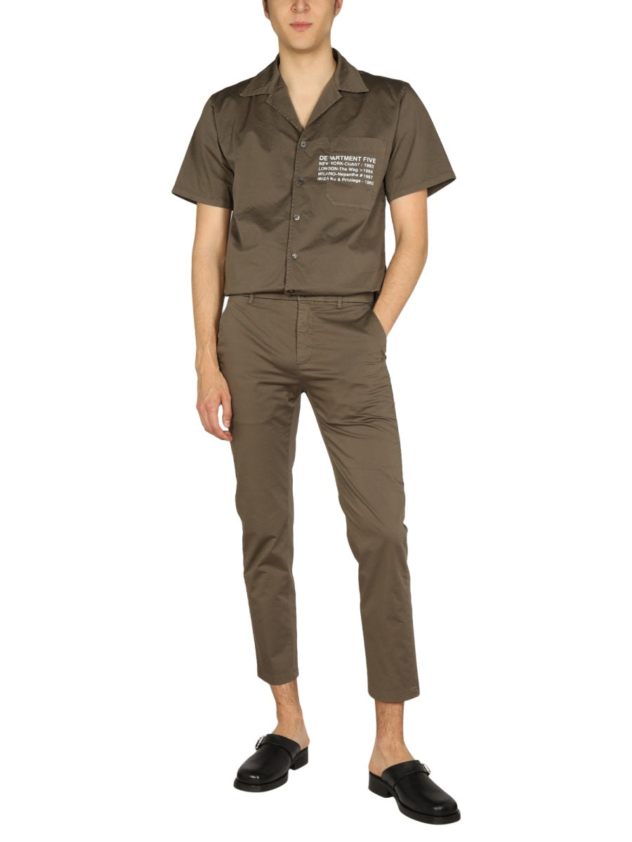 DEPARTMENT FIVE Hawaiian Logo Print Shirt - SS22 Edition