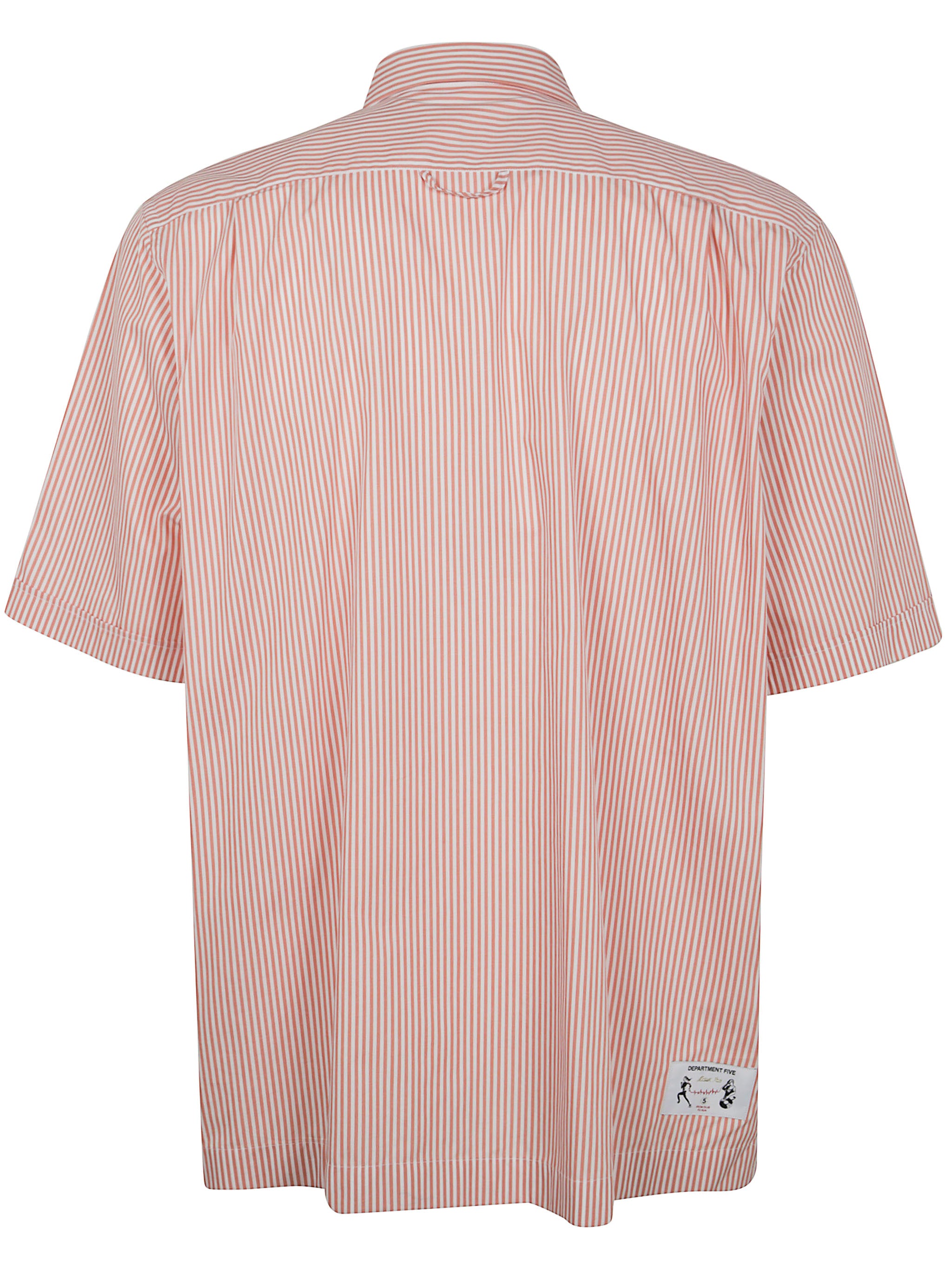 DEPARTMENT FIVE Military Style Mini Shirt for Men