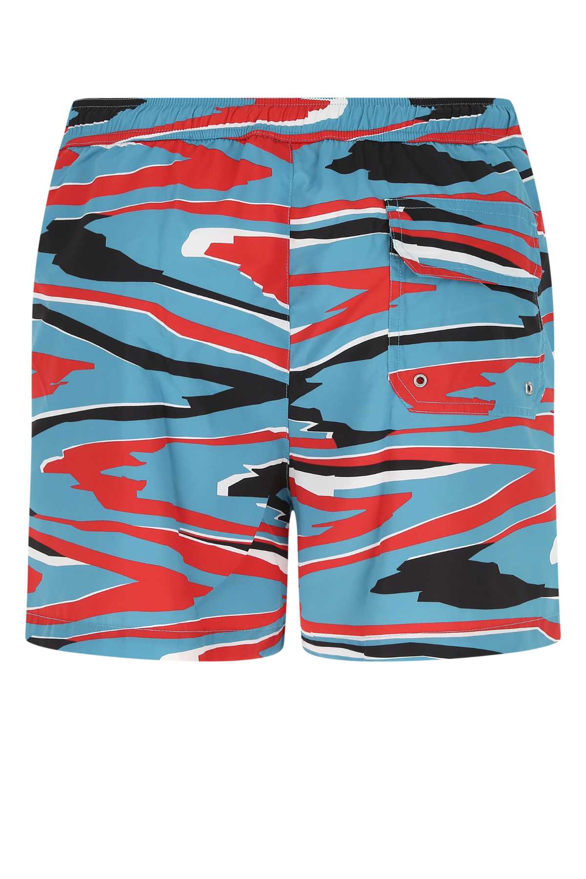 MISSONI Men's Mini Printed Polyester Swimming Shorts
