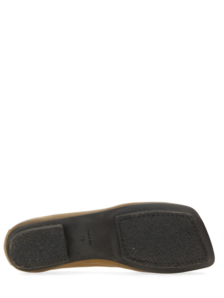 UMA WANG Leather Stone Ballerinas for Women