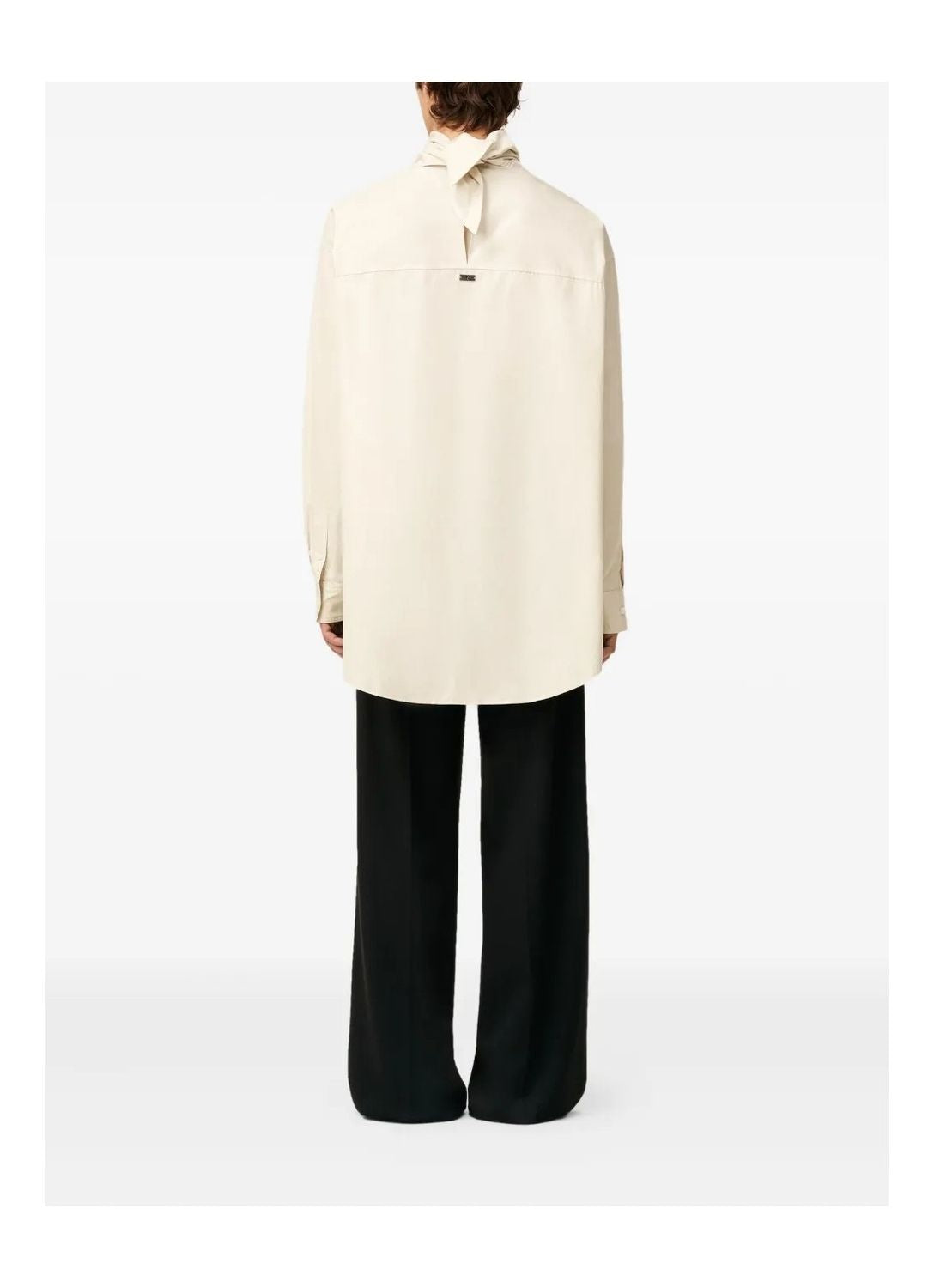 AMI PARIS Long Sleeve Bandana Blouse for Women