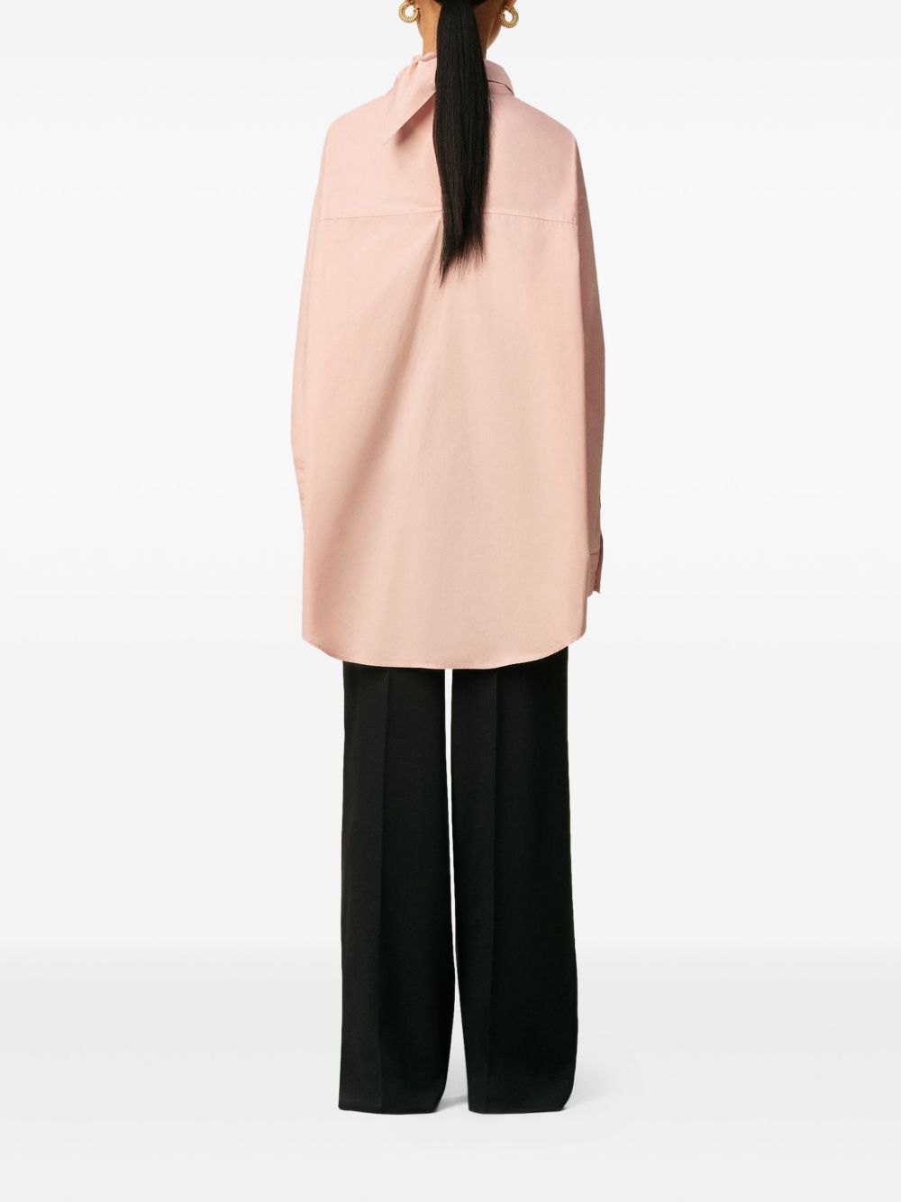 AMI PARIS Women's M/L Bandana in Silk & Nylon Blend