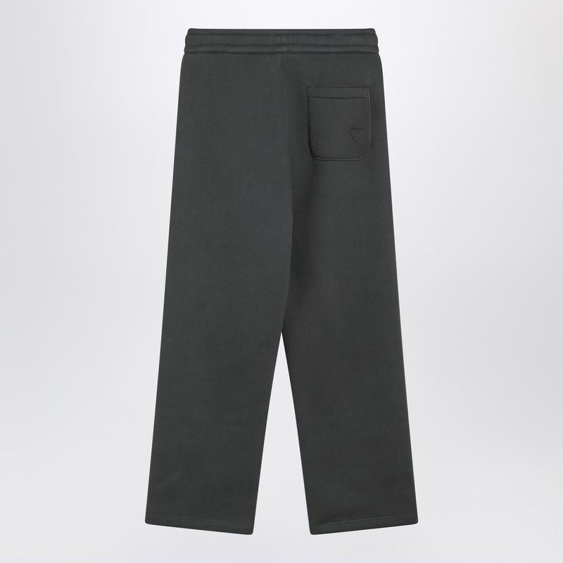 AMI PARIS Men's Jogging Trousers with Embroidered Pocket