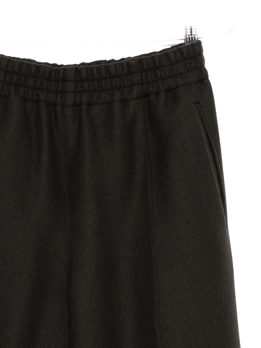 AMI PARIS Wide-Leg Wool Trousers for Women