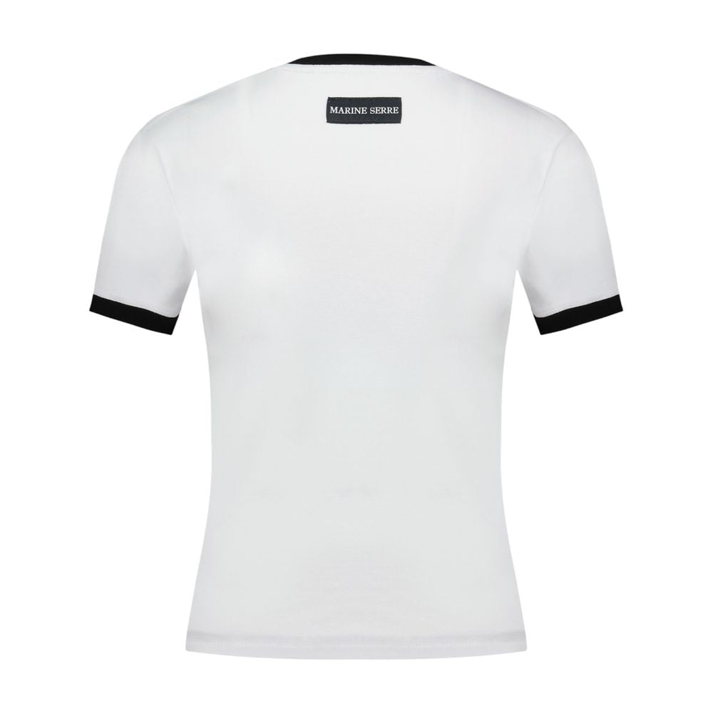 MARINE SERRE Mini Moon Logo Baby Fit T-Shirt