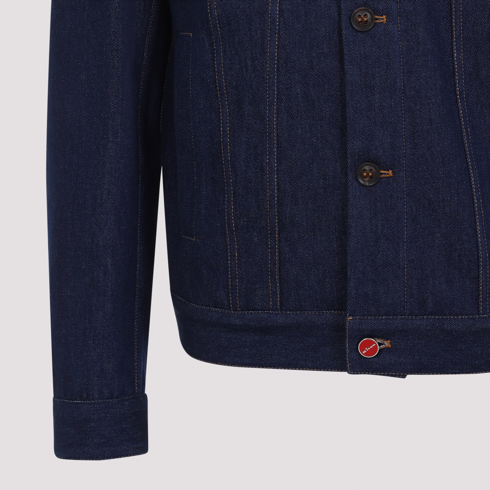 KITON Classic Cotton Jacket for Men