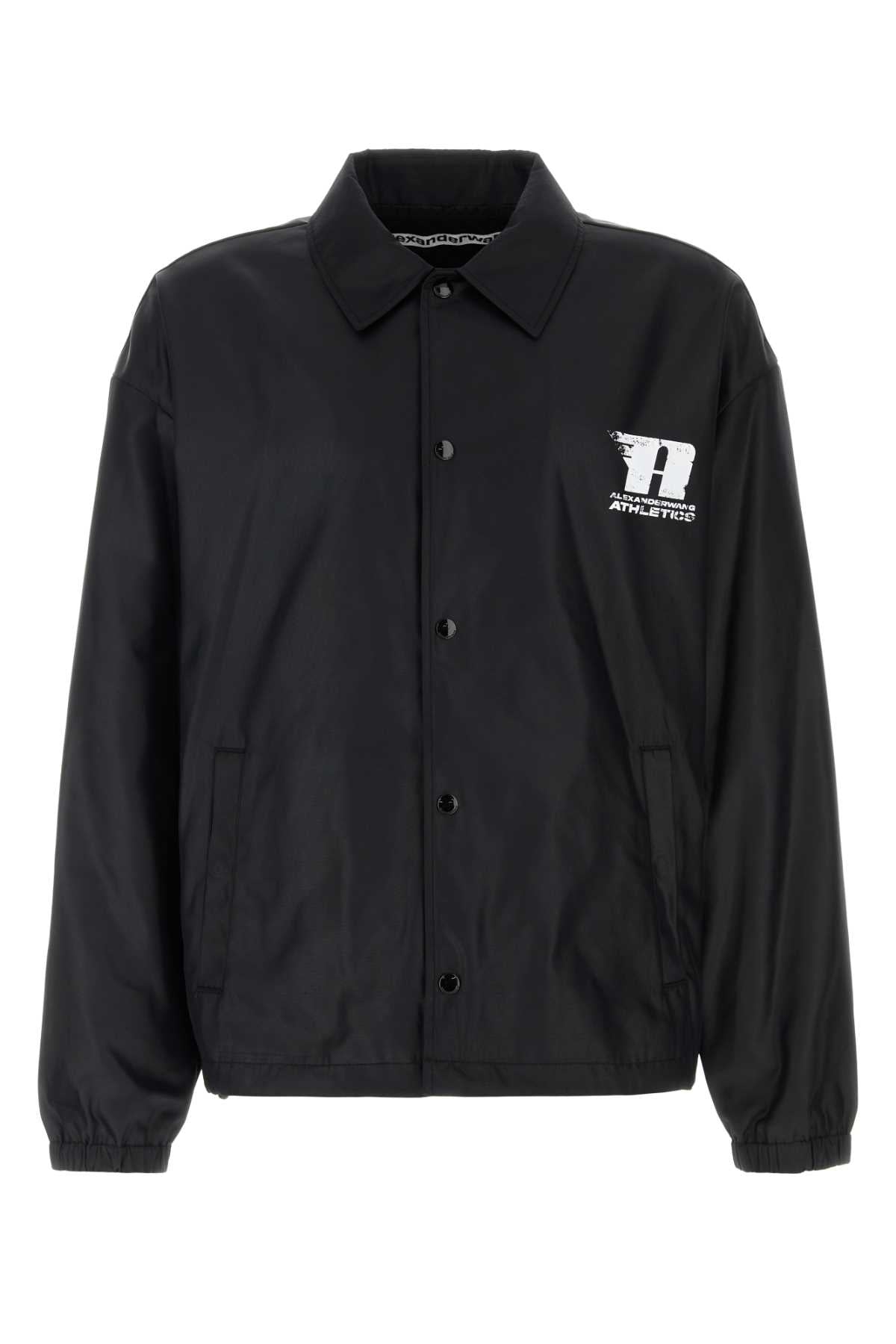 ALEXANDER WANG Coaches Jacket with Graphic - SS25 Collection