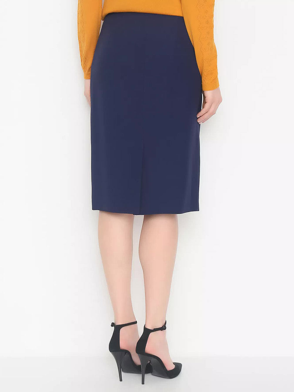ALBERTA FERRETI Elegant Acetate Skirt - Mini Length