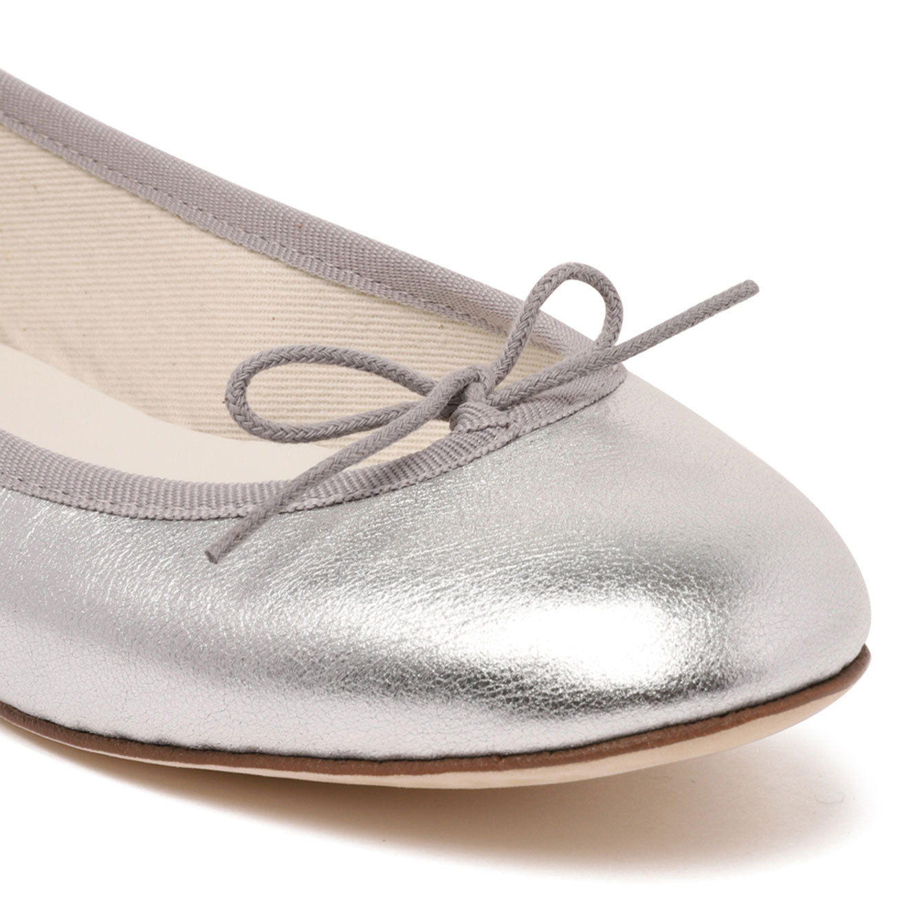 REPETTO 100% Leather and Cotton Ballet Flats for Women