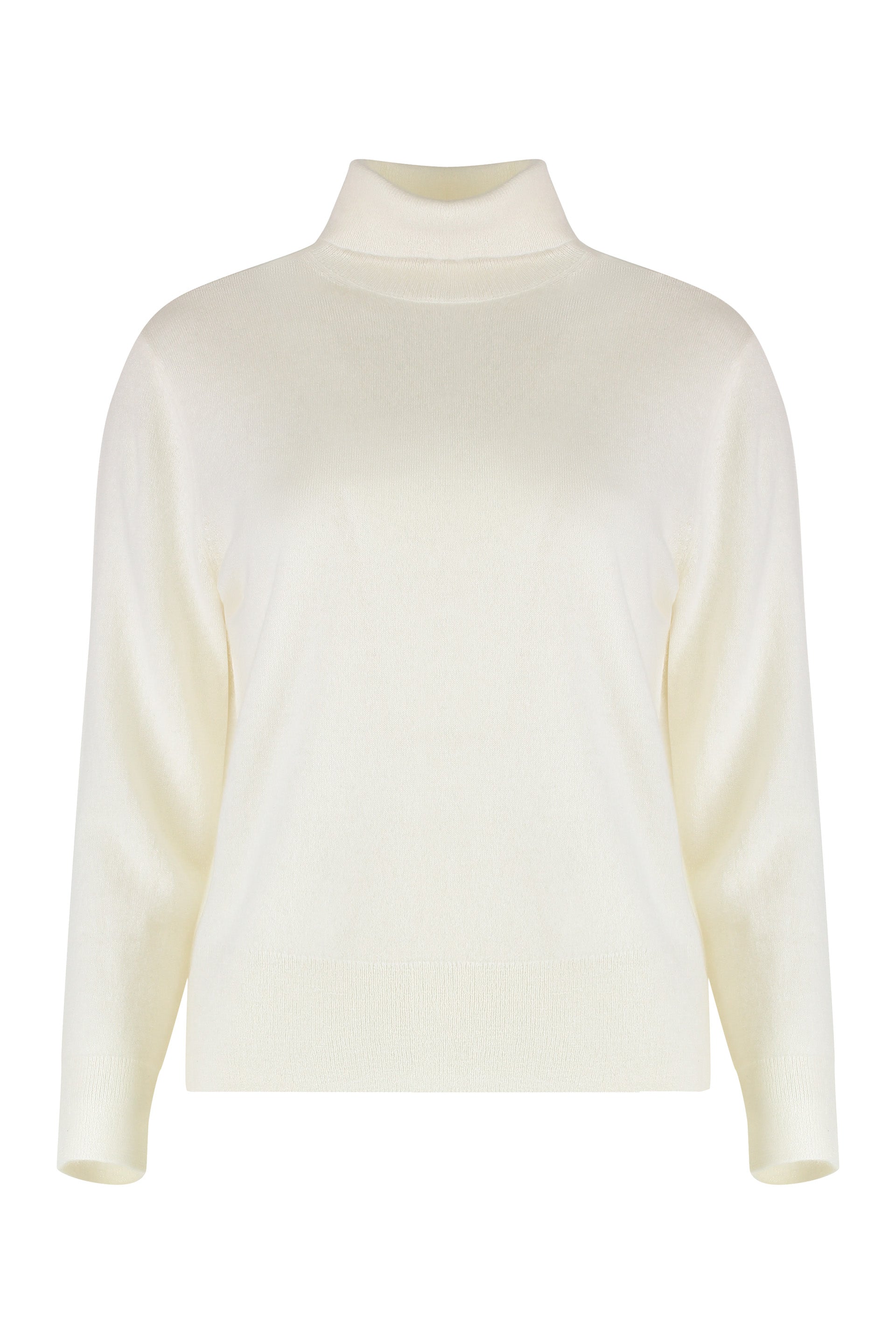 VINCE Women's Turtleneck Sweater in Wool and Silk