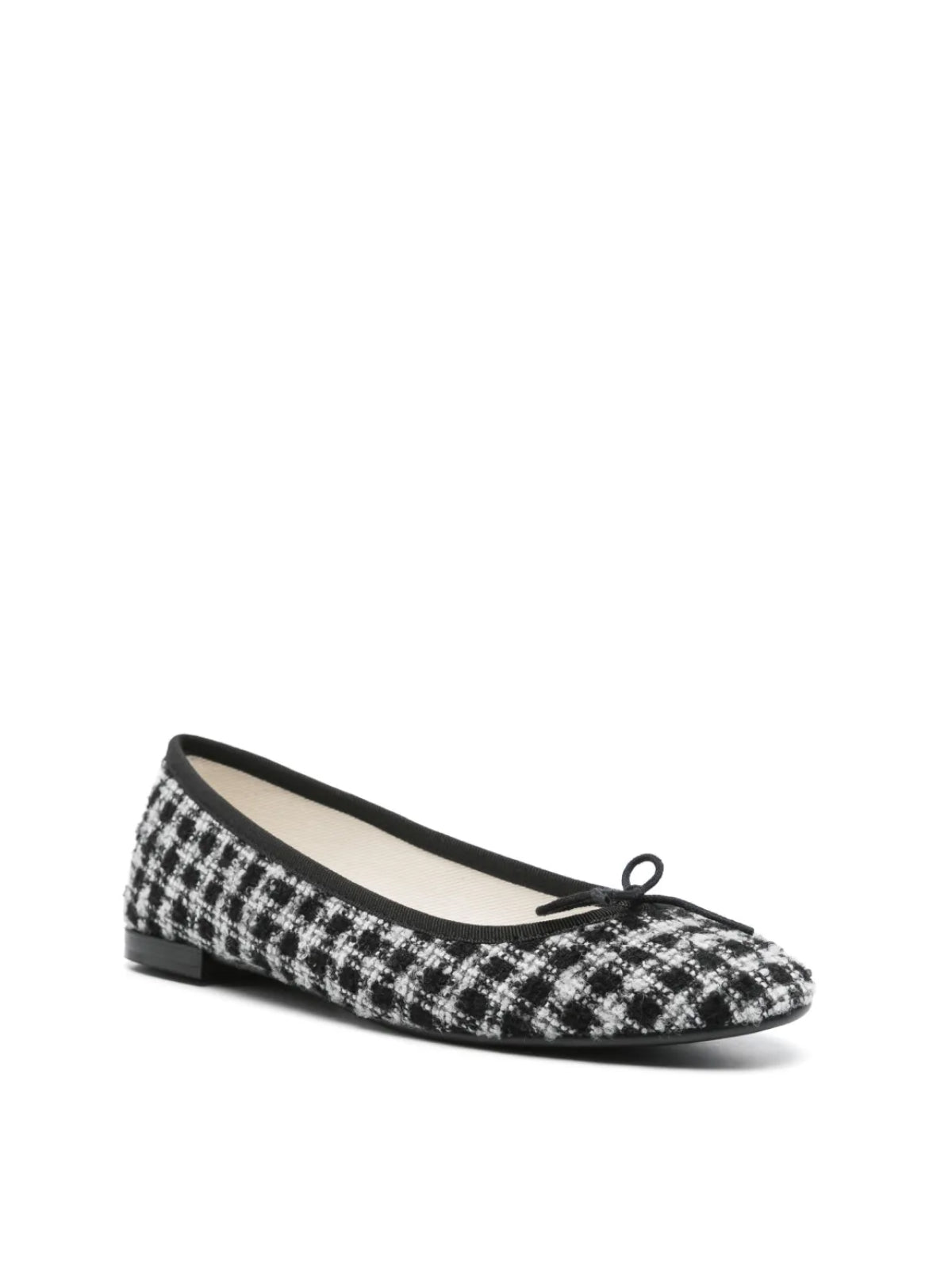 REPETTO Tweed Ballerina Ballet Flats