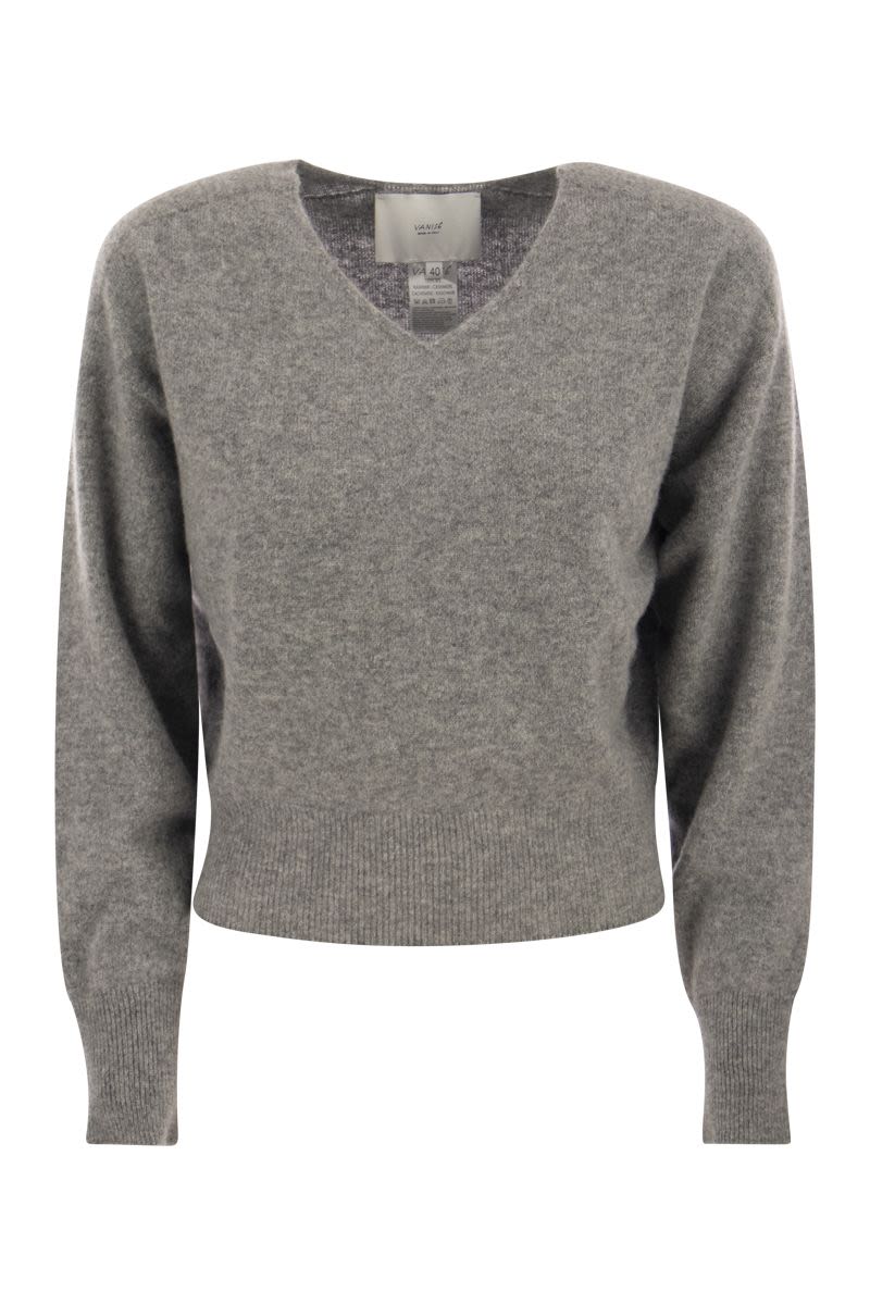 VANISÉ Cashmere V-Neck Sweater - Regular Fit