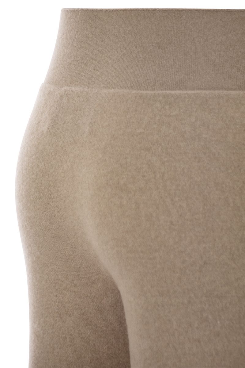 VANISÉ Wide-Leg Cashmere Trousers