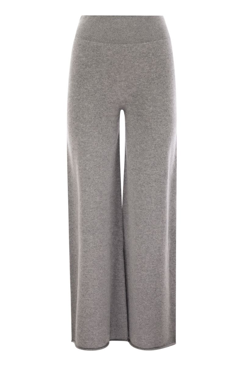 VANISÉ Cashmere Wide-Leg Trousers for Women