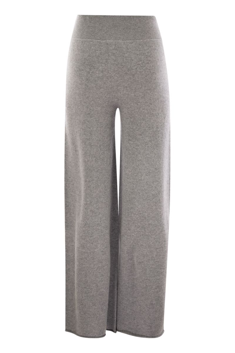 VANISÉ Cashmere Wide-Leg Trousers for Women