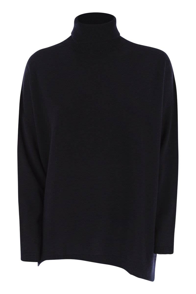 VANISÉ Maxi Cashmere Turtleneck Sweater