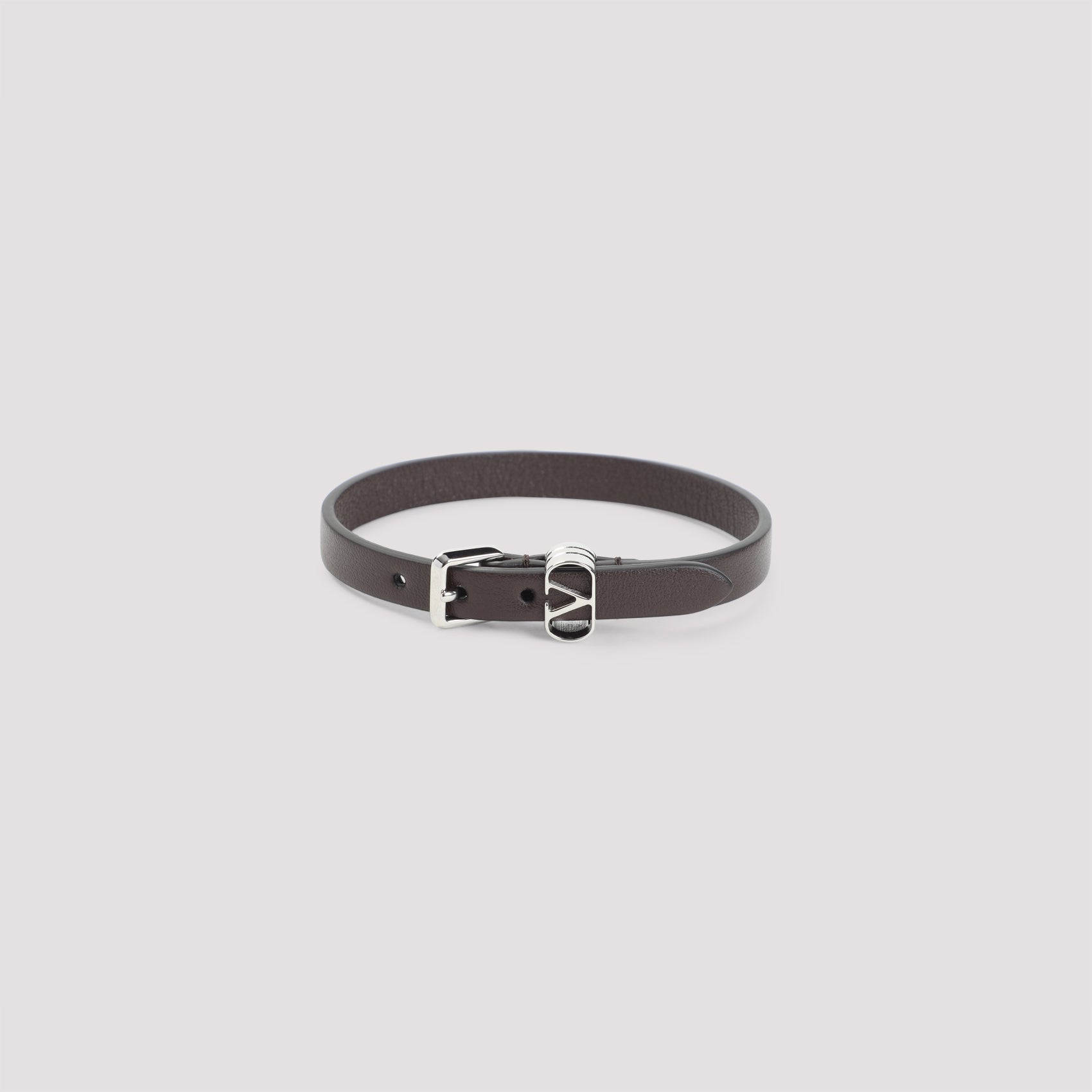 VALENTINO GARAVANI Leather Bracelet for Men - FW25 Collection