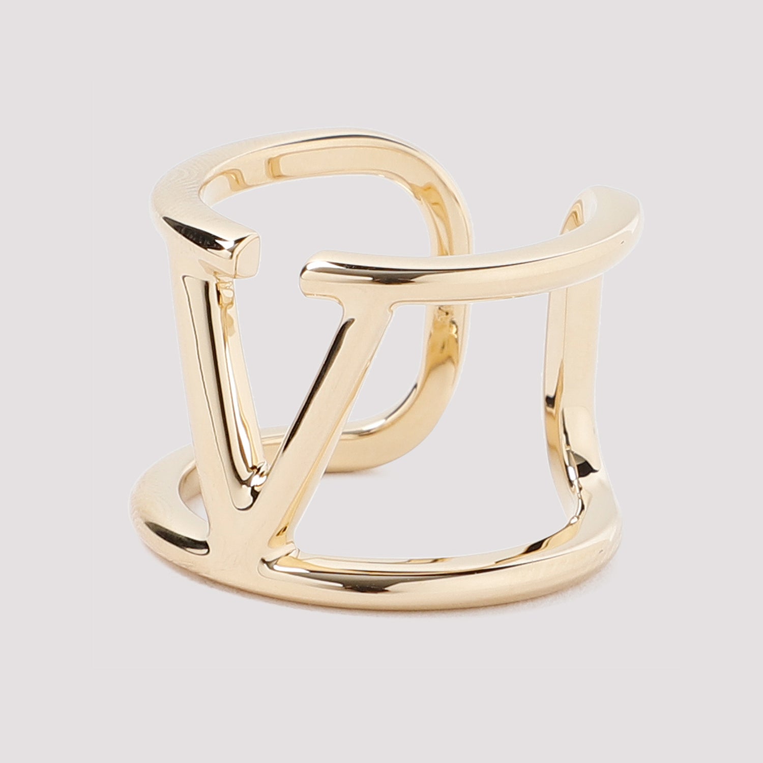 VALENTINO GARAVANI Striking V Logo Ring
