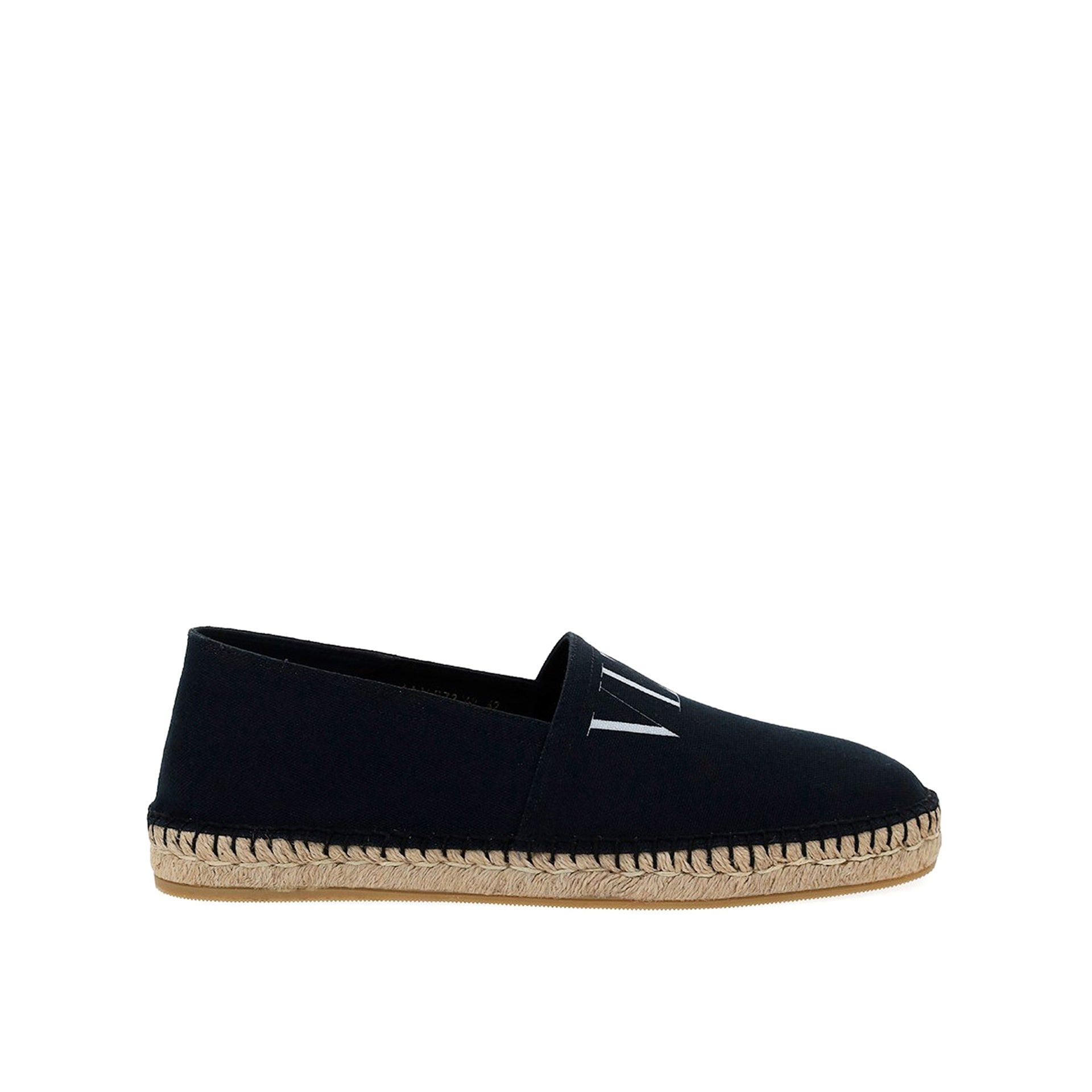 VALENTINO GARAVANI Classic Canvas Logo Espadrilles for Men
