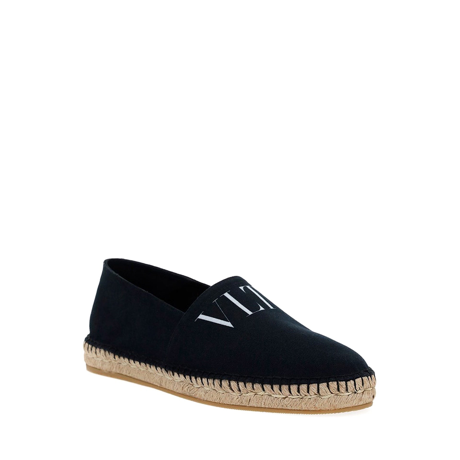 VALENTINO GARAVANI Classic Canvas Logo Espadrilles for Men