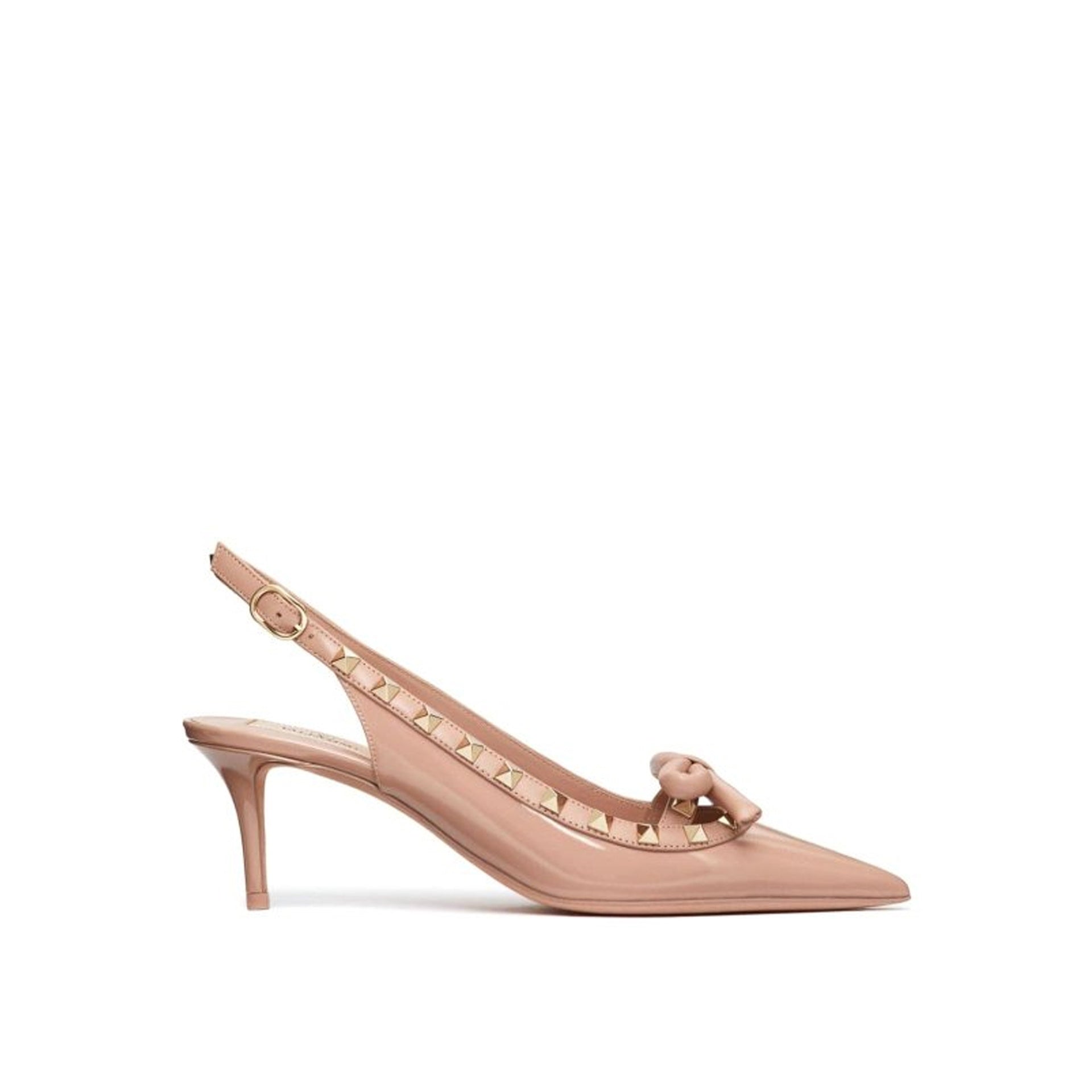 VALENTINO GARAVANI Elegant Leather Slingback Pumps with 6 cm Heel