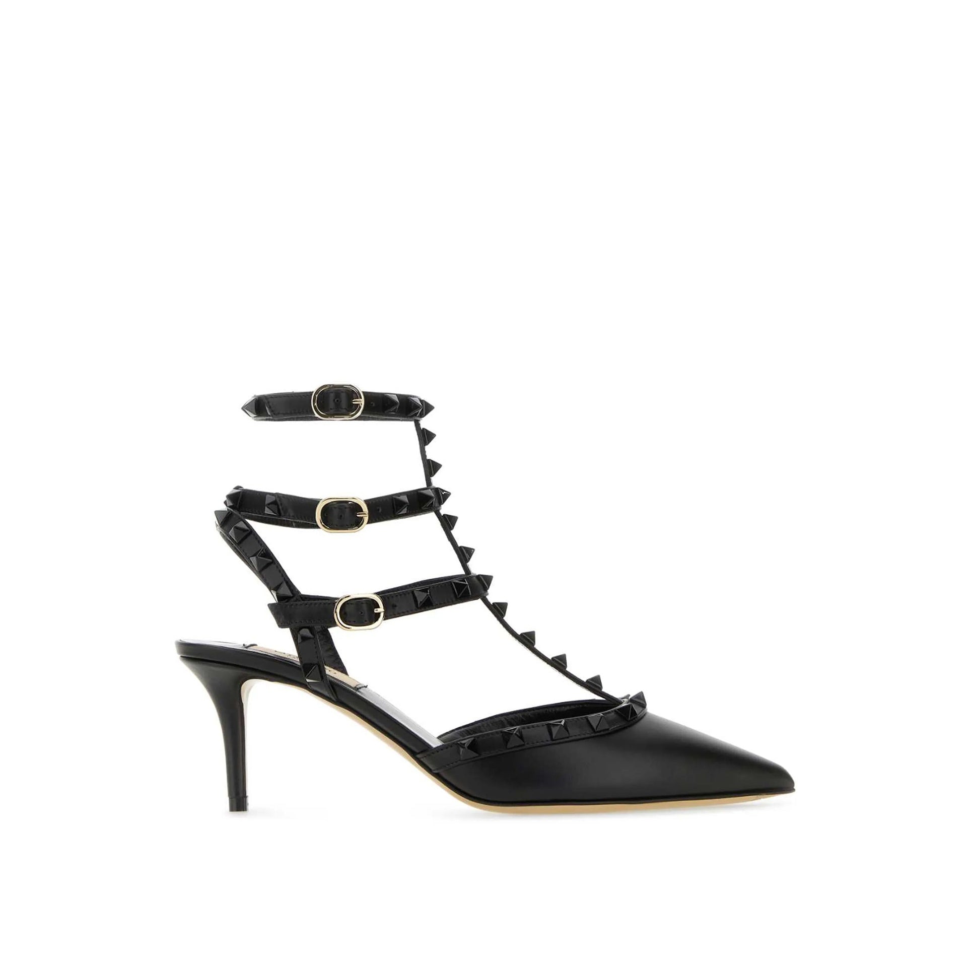 VALENTINO GARAVANI Patent Rockstud Pumps with 7cm Heel