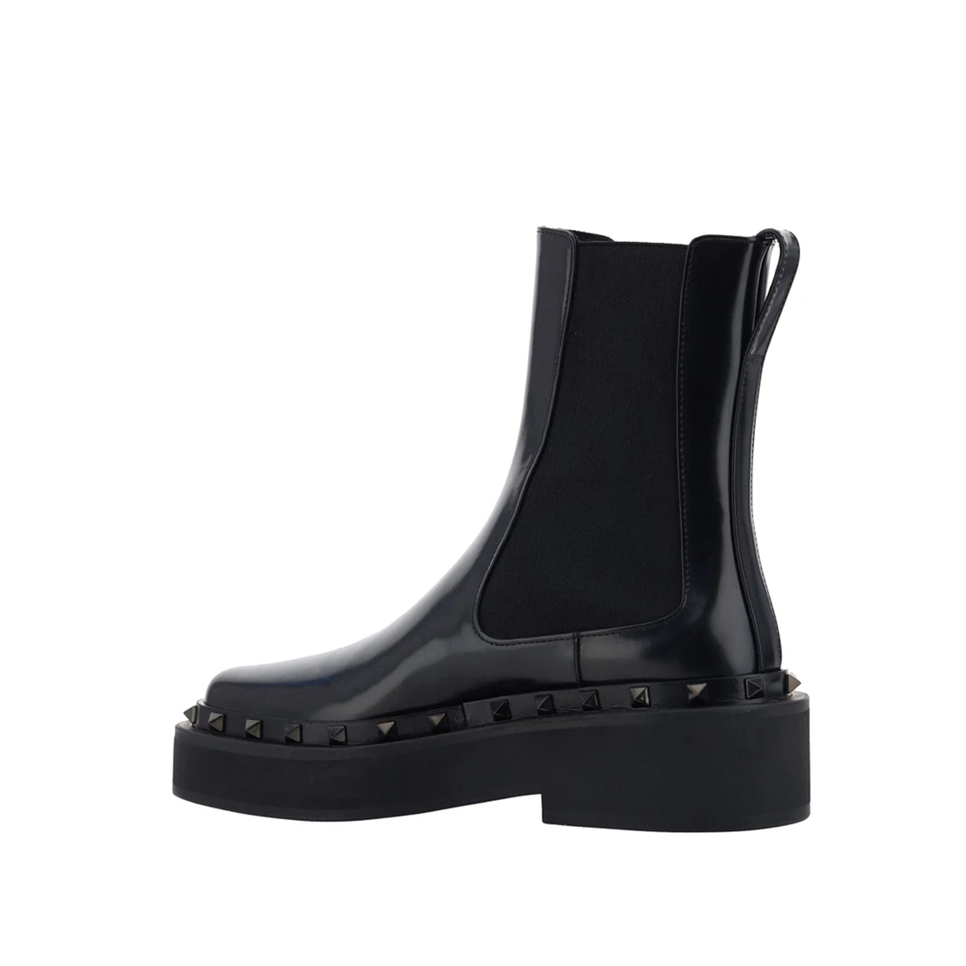 VALENTINO GARAVANI Chic Rockstud Mini Ankle Boots