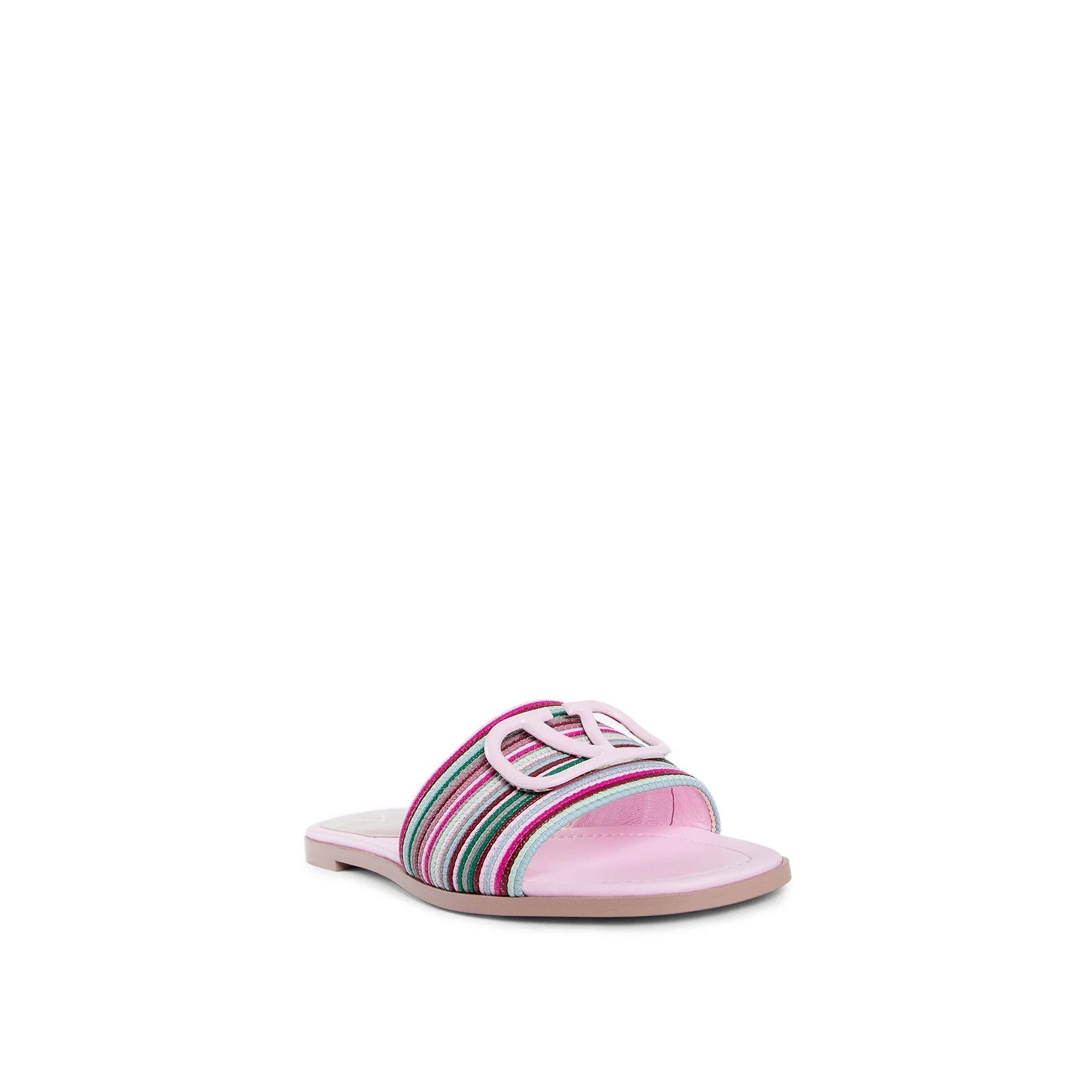 VALENTINO GARAVANI Signature V Logo Slide Sandals for Women