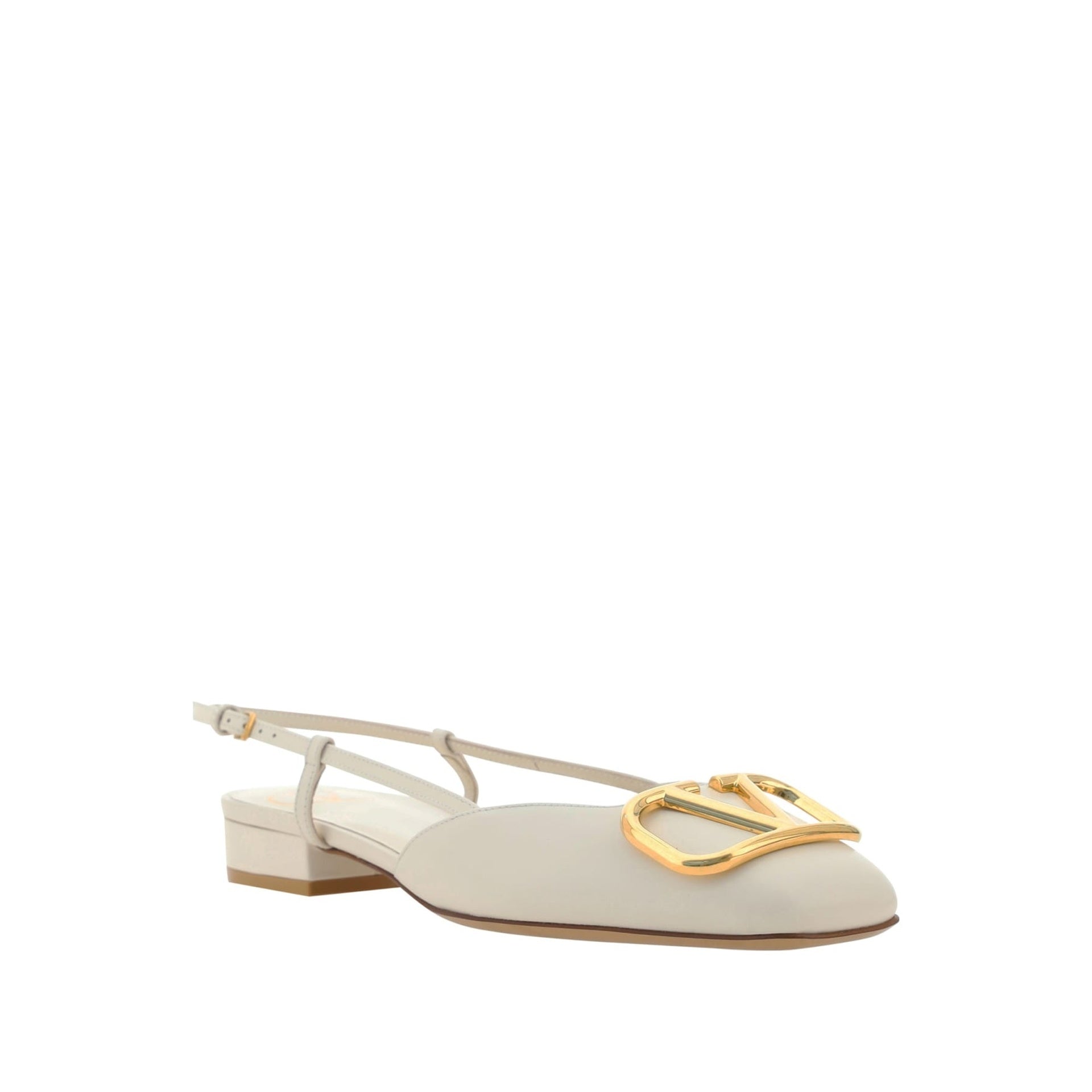 VALENTINO GARAVANI Chic Vlogo Ballerina Flats