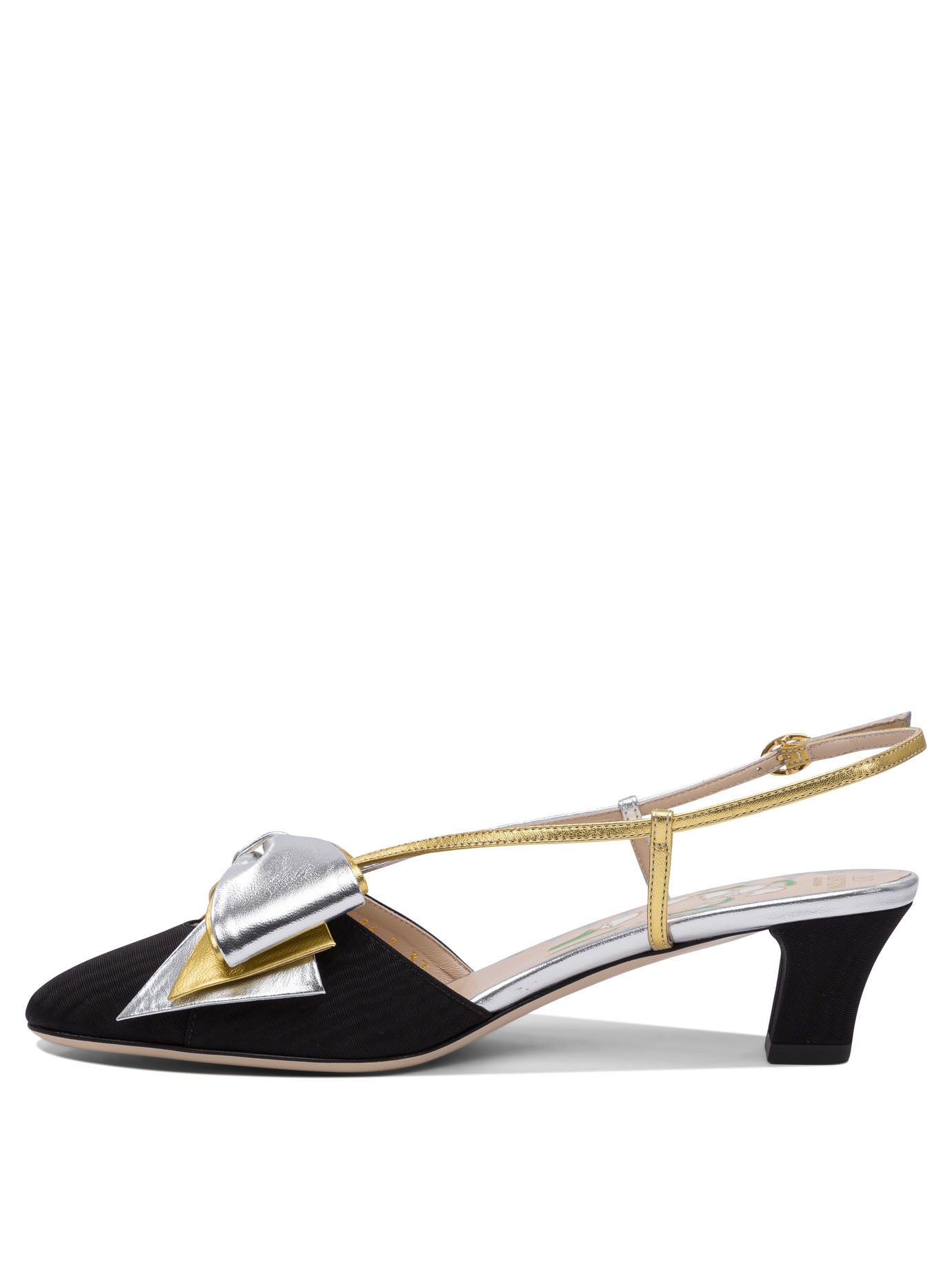 VALENTINO GARAVANI Elegance Slingback Pumps with Bow Detail - 45 mm