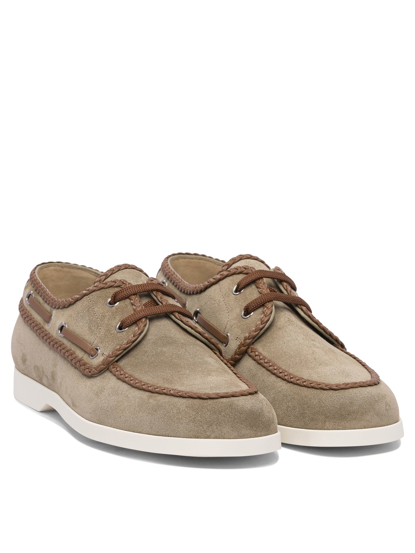VALENTINO GARAVANI Palm Avenue Boat Shoes - Stylish Elegance for Men