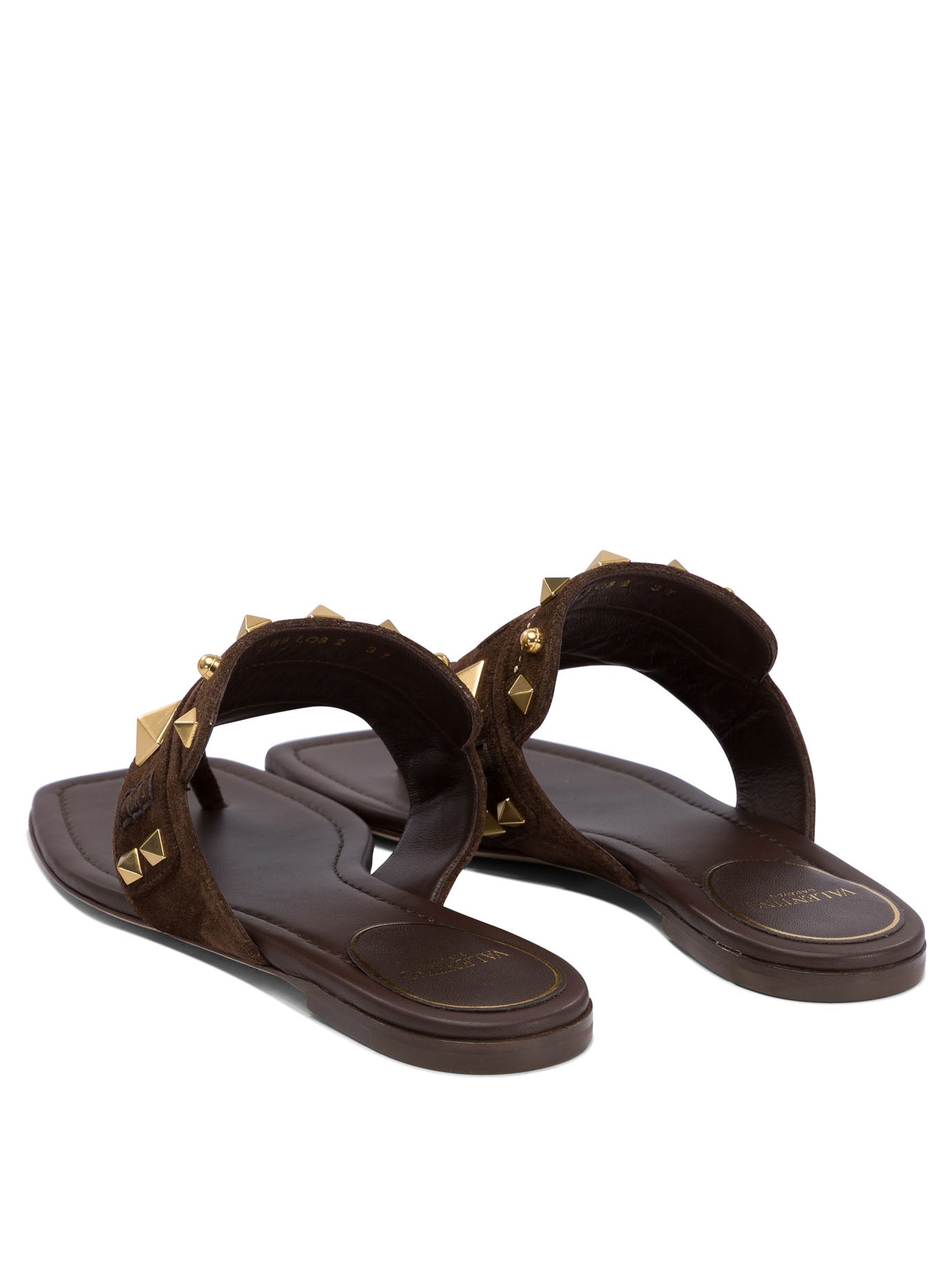 VALENTINO GARAVANI Elegant Slide Sandals with Ornate Stud Detailing