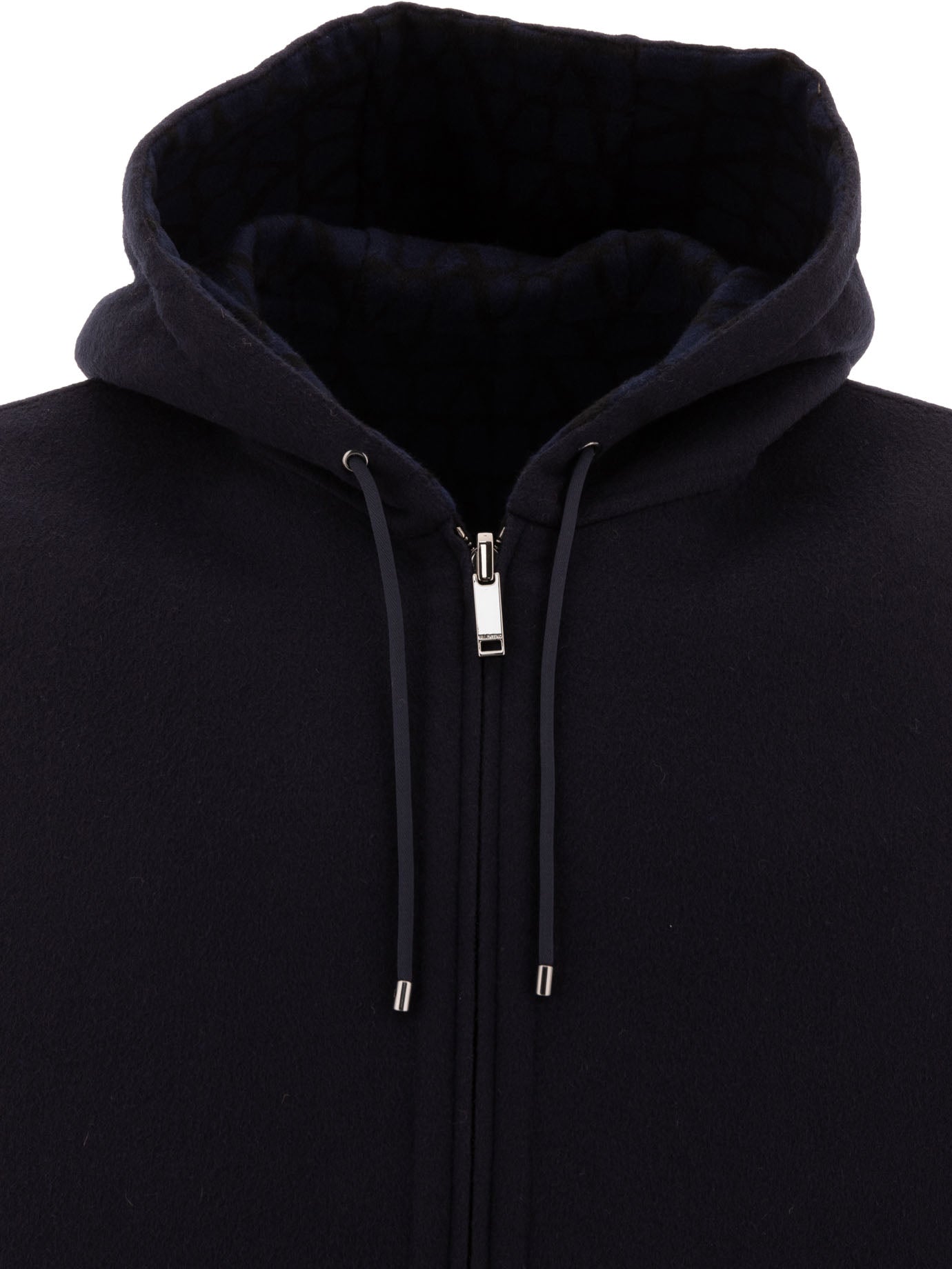 VALENTINO Reversible Hoodie-Style Jacket