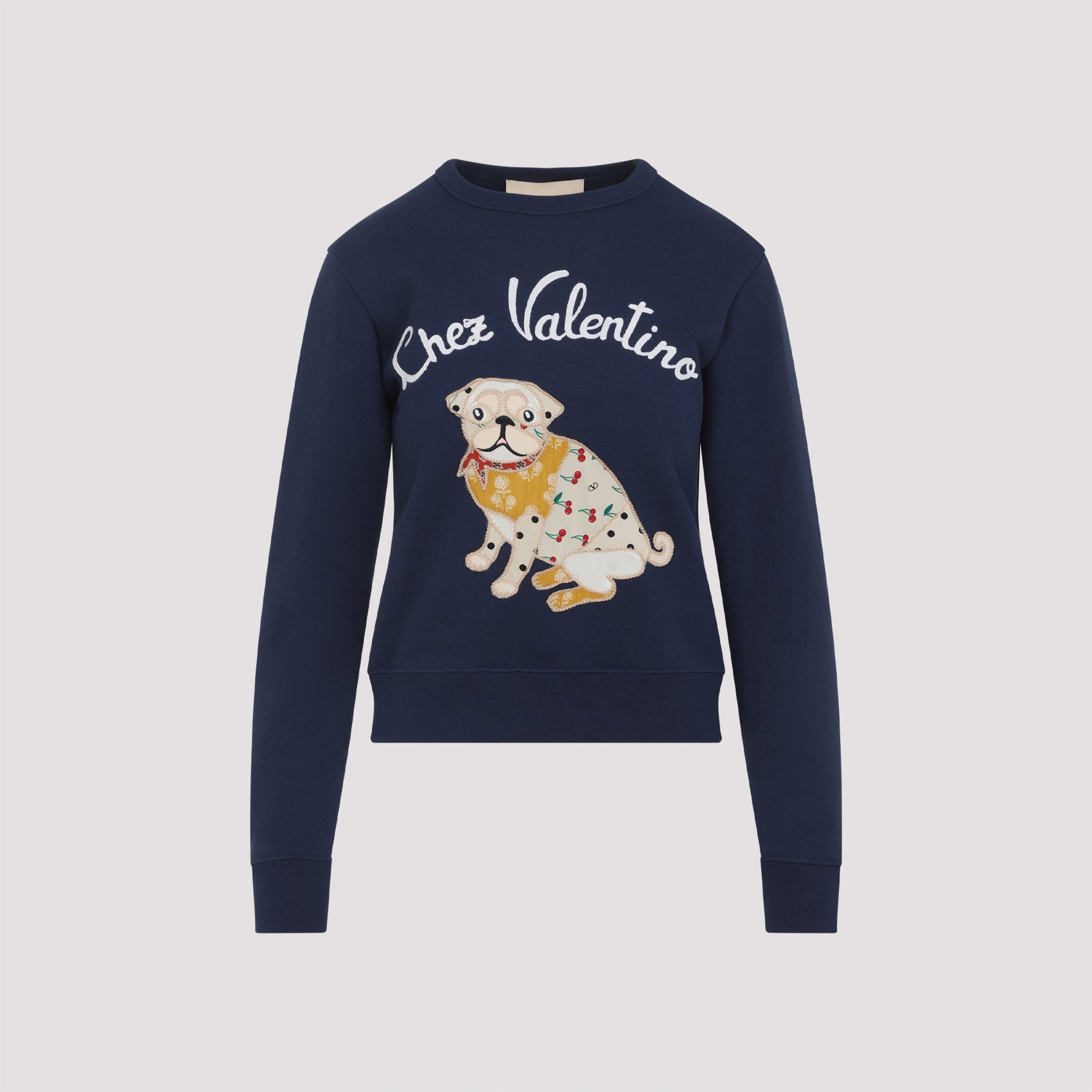 VALENTINO Cozy Women's Cotton Sweatshirt