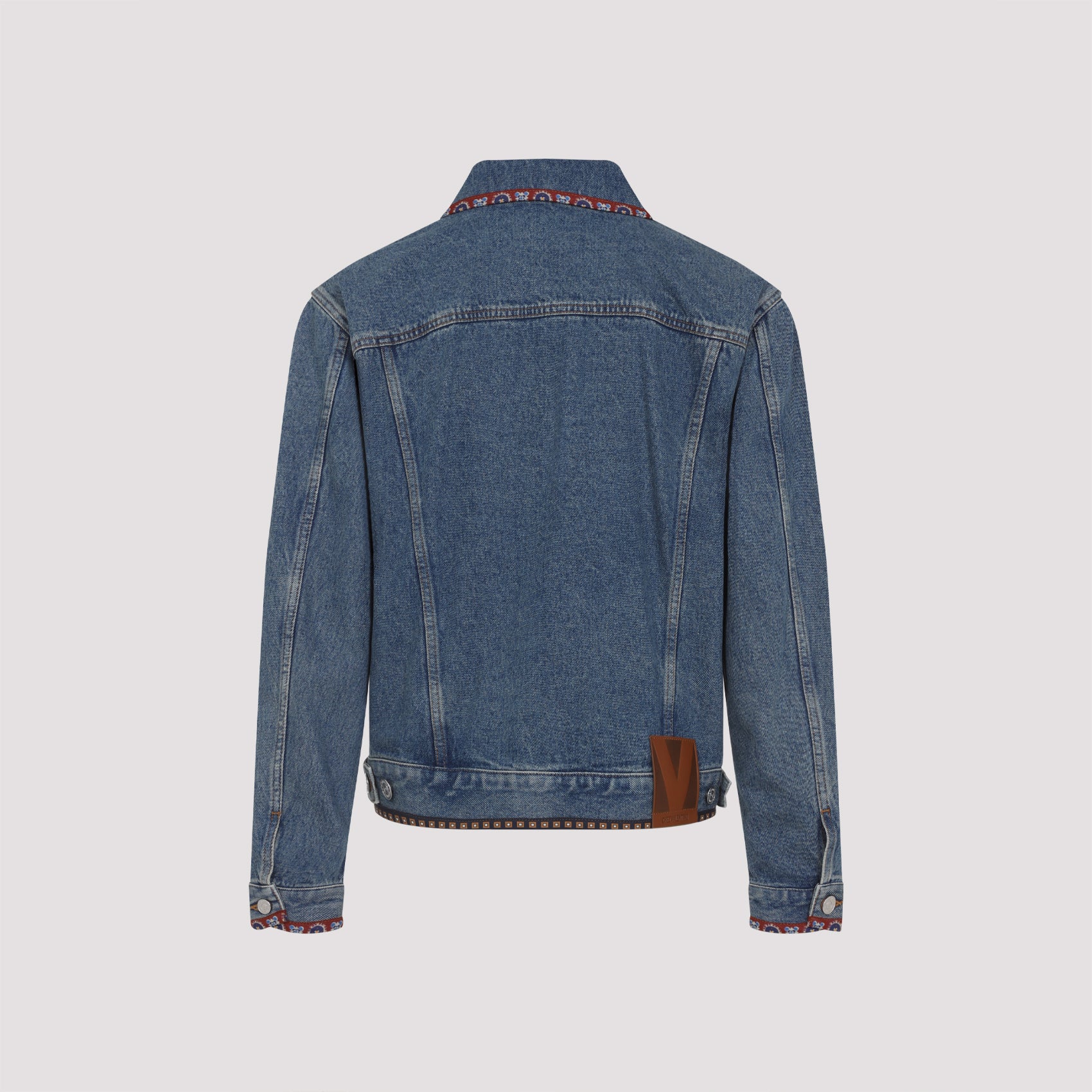 VALENTINO Men's Comfortable Cotton Jacket - Medium