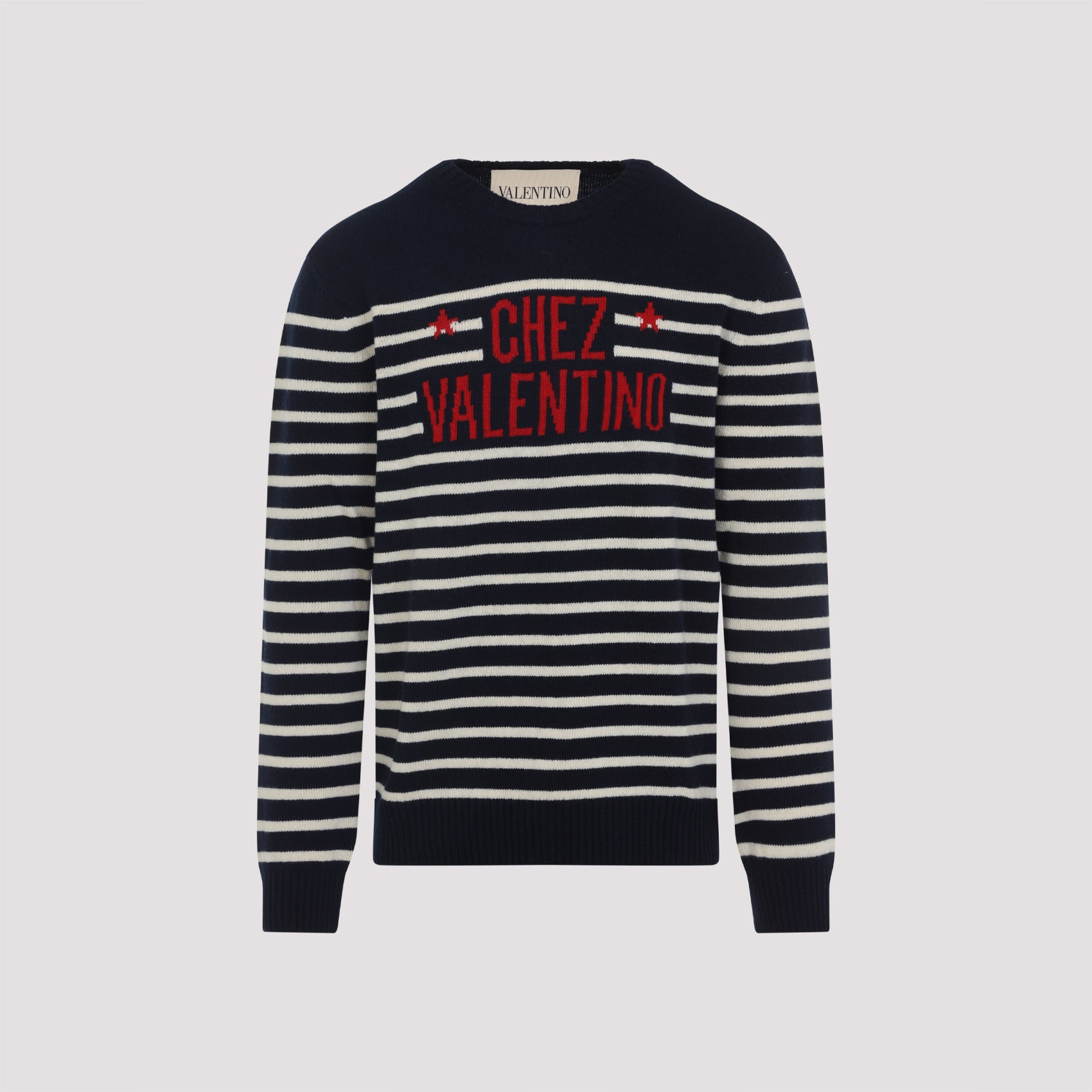 VALENTINO Men's Classic Fit Wool Sweater - Fall Winter 25/26