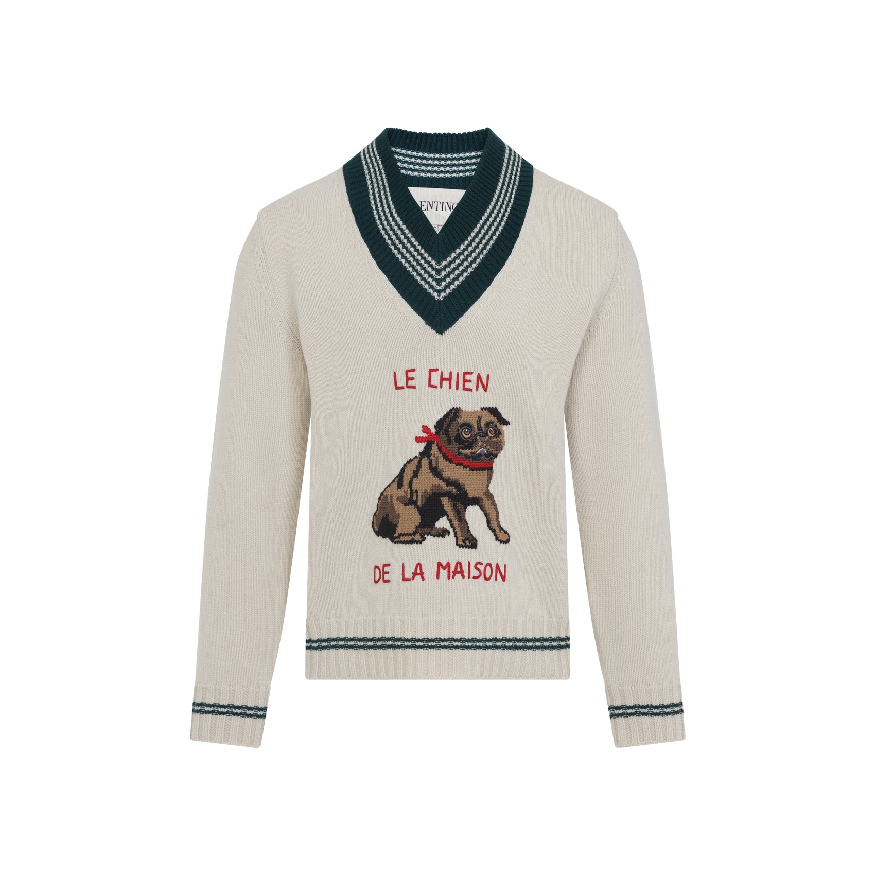 VALENTINO Men's Virgin Wool Sweater