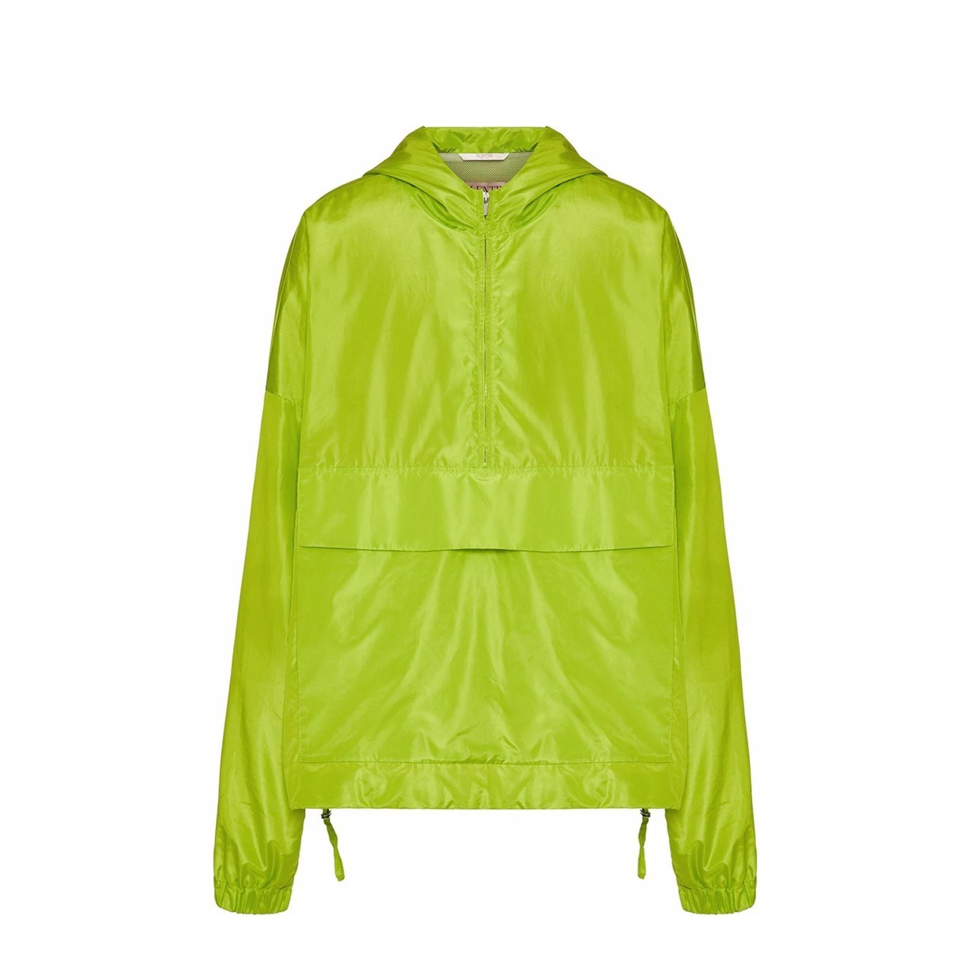 VALENTINO Oversized Neon Anorak Jacket
