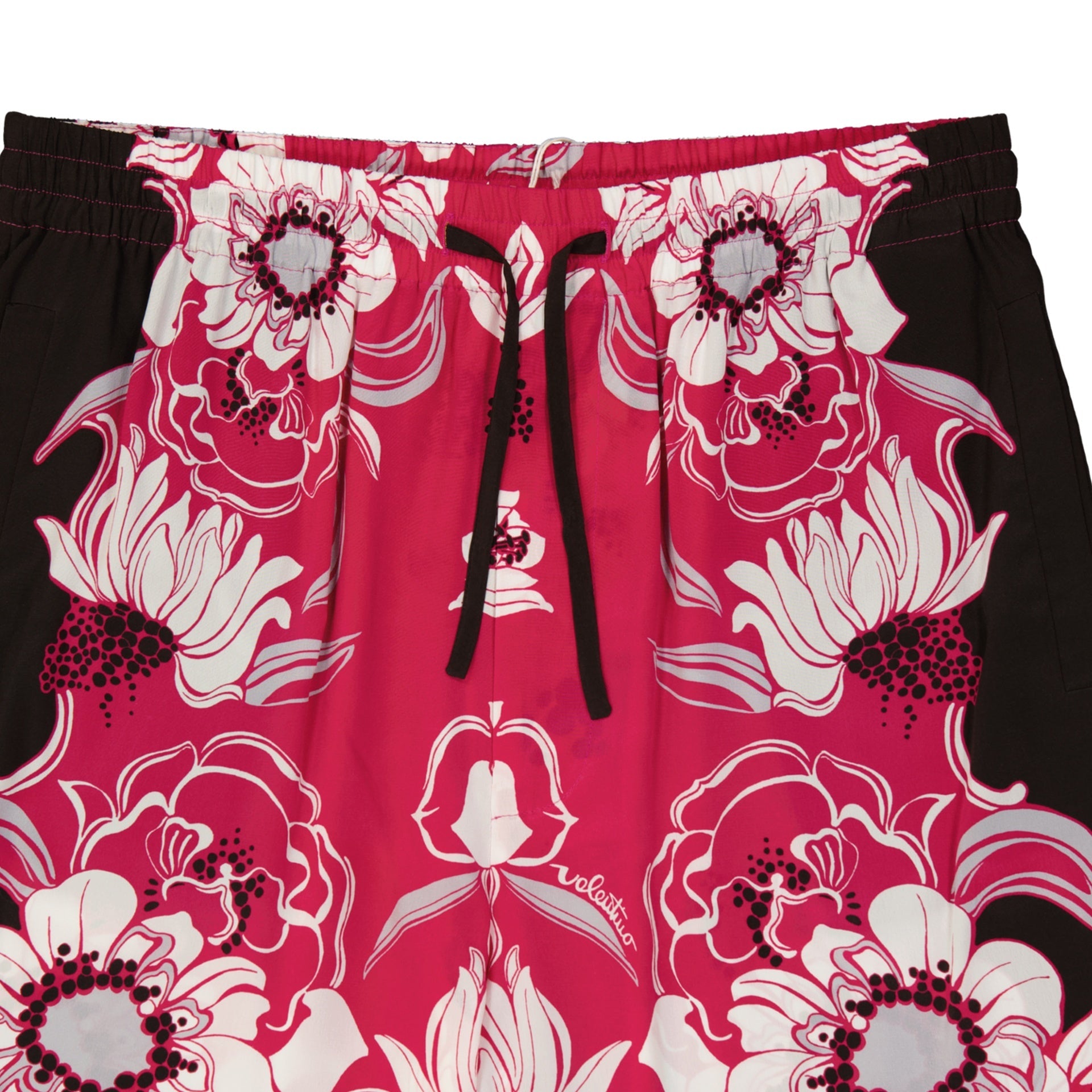 VALENTINO Silk Mini Shorts for Men