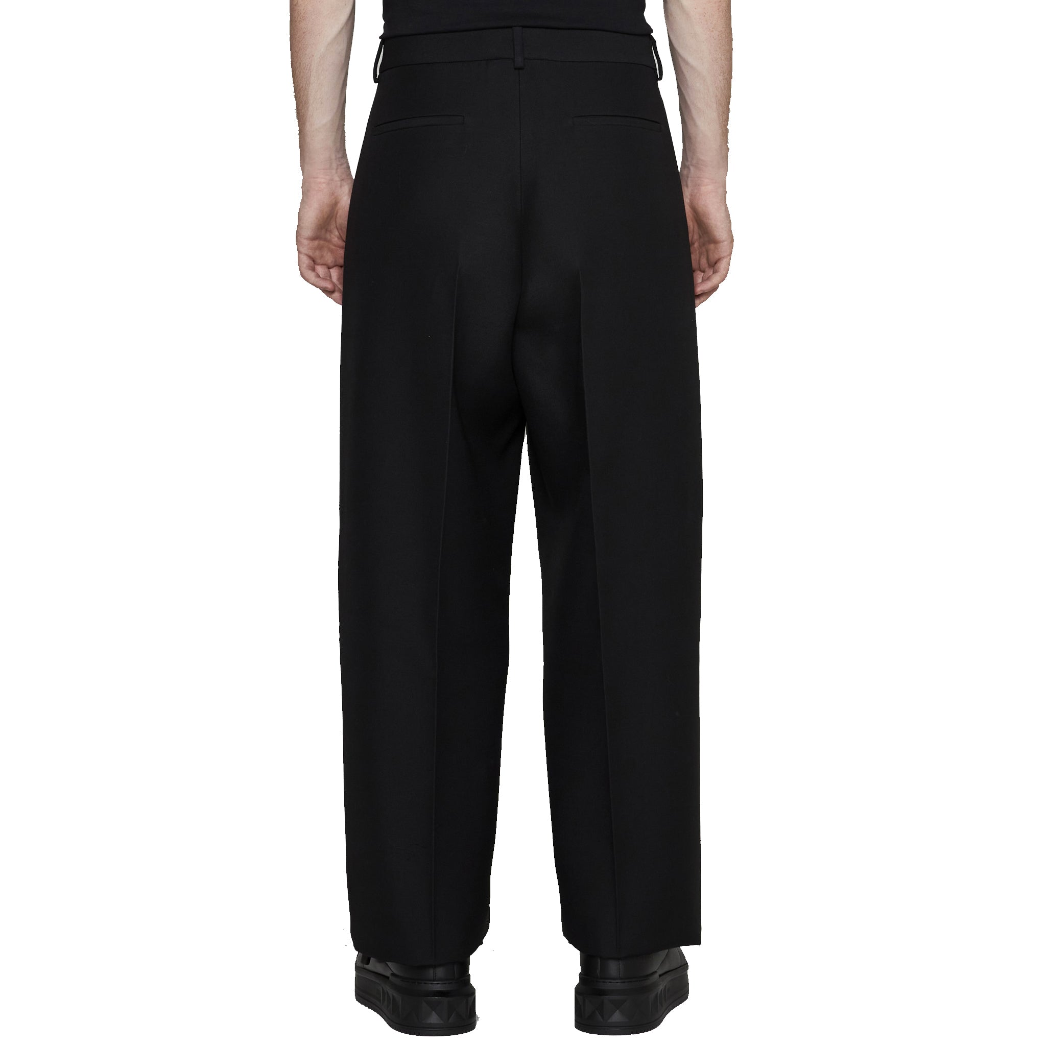 VALENTINO Wool and Silk Pants for Men