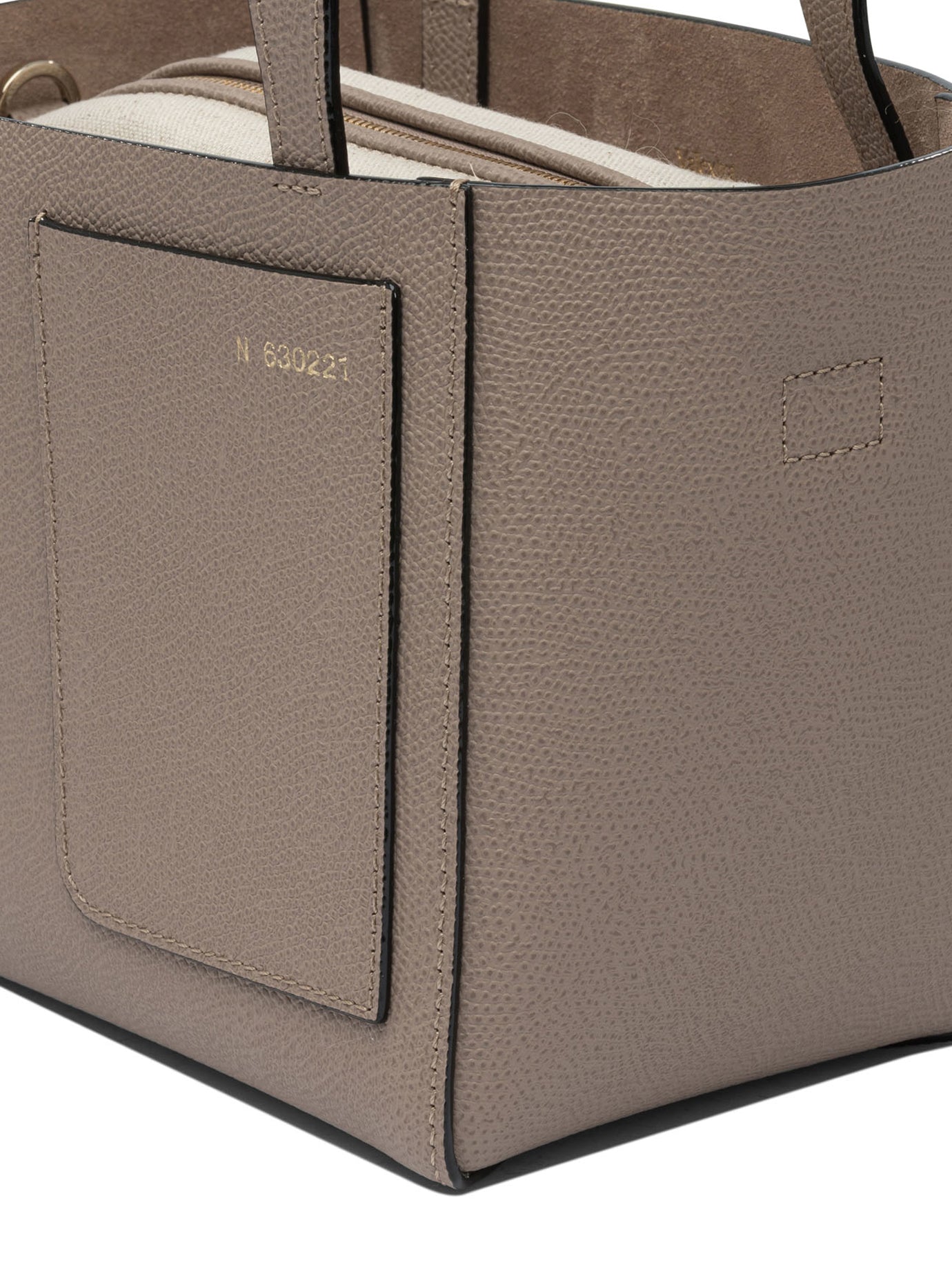 VALEXTRA Mini Soft Micro Bucket Handbag