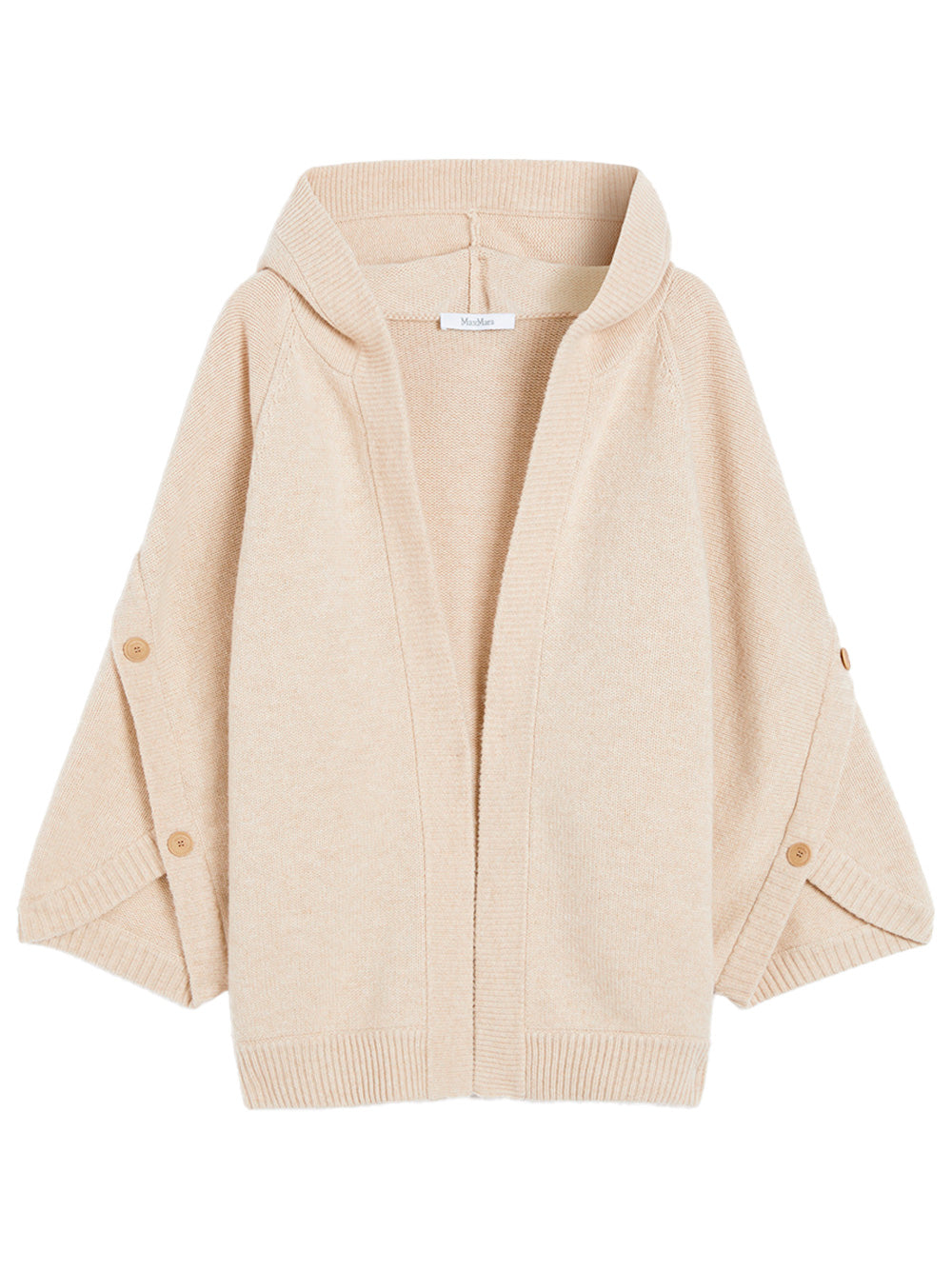 MAX MARA Wool and Cashmere Hooded Cardigan for Women