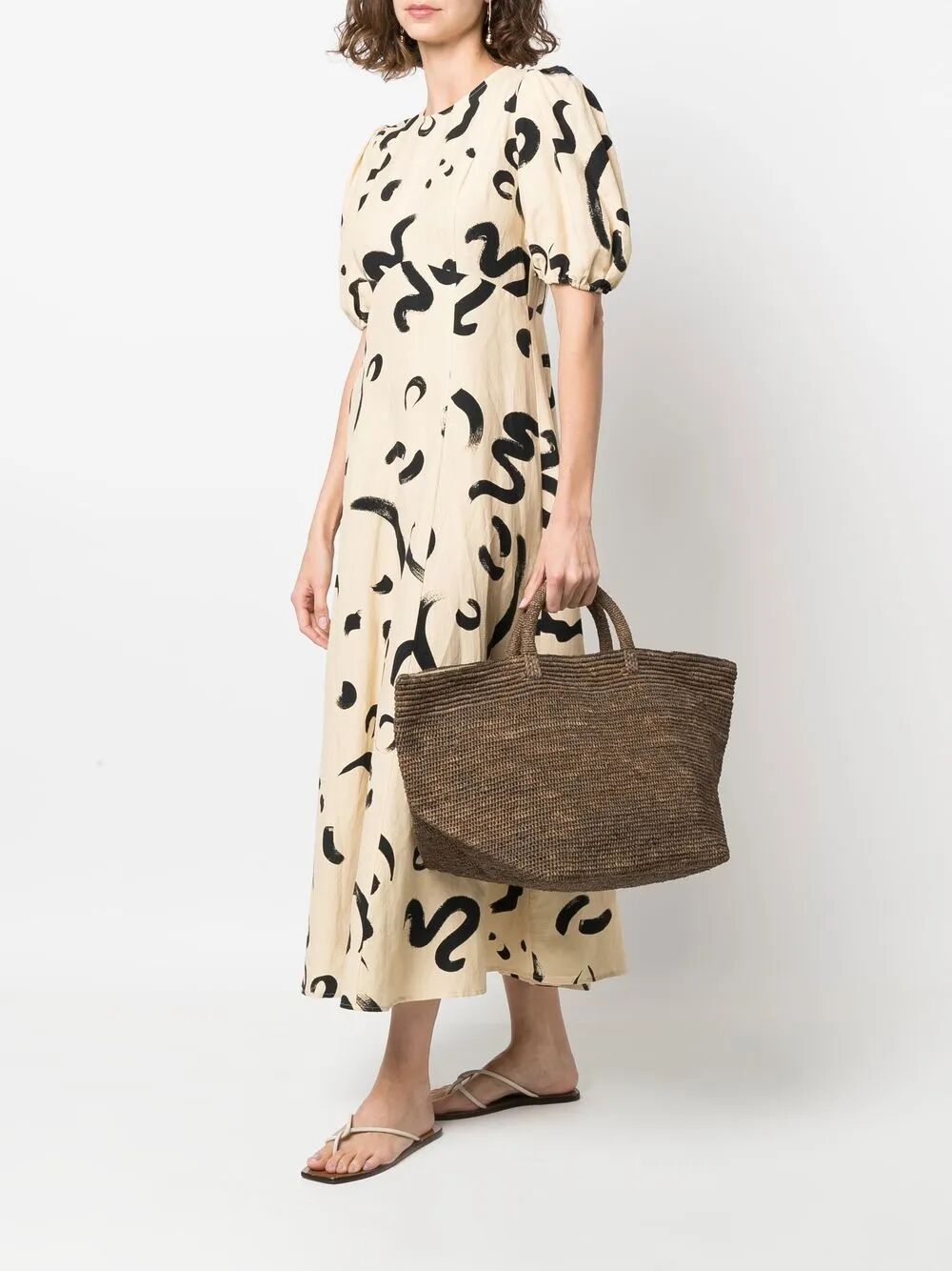 IBELIEV Mini Raffia Handbag