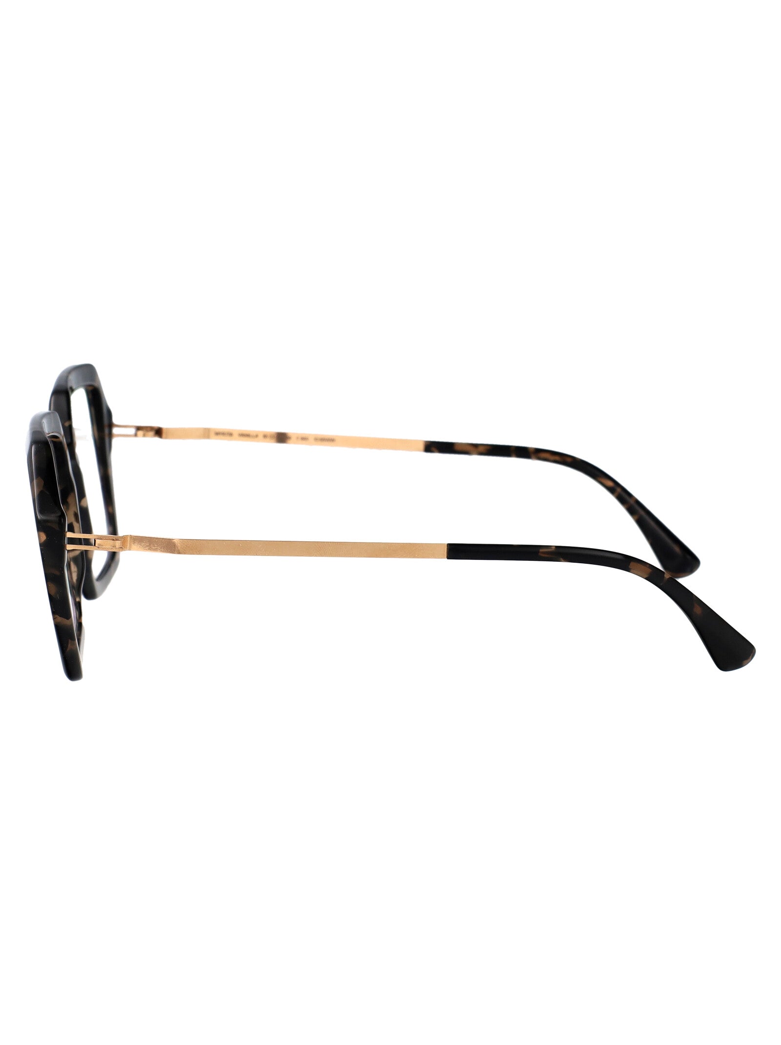 MYKITA C22 Antigua Champagne Gold Clear Mini Optical Glasses