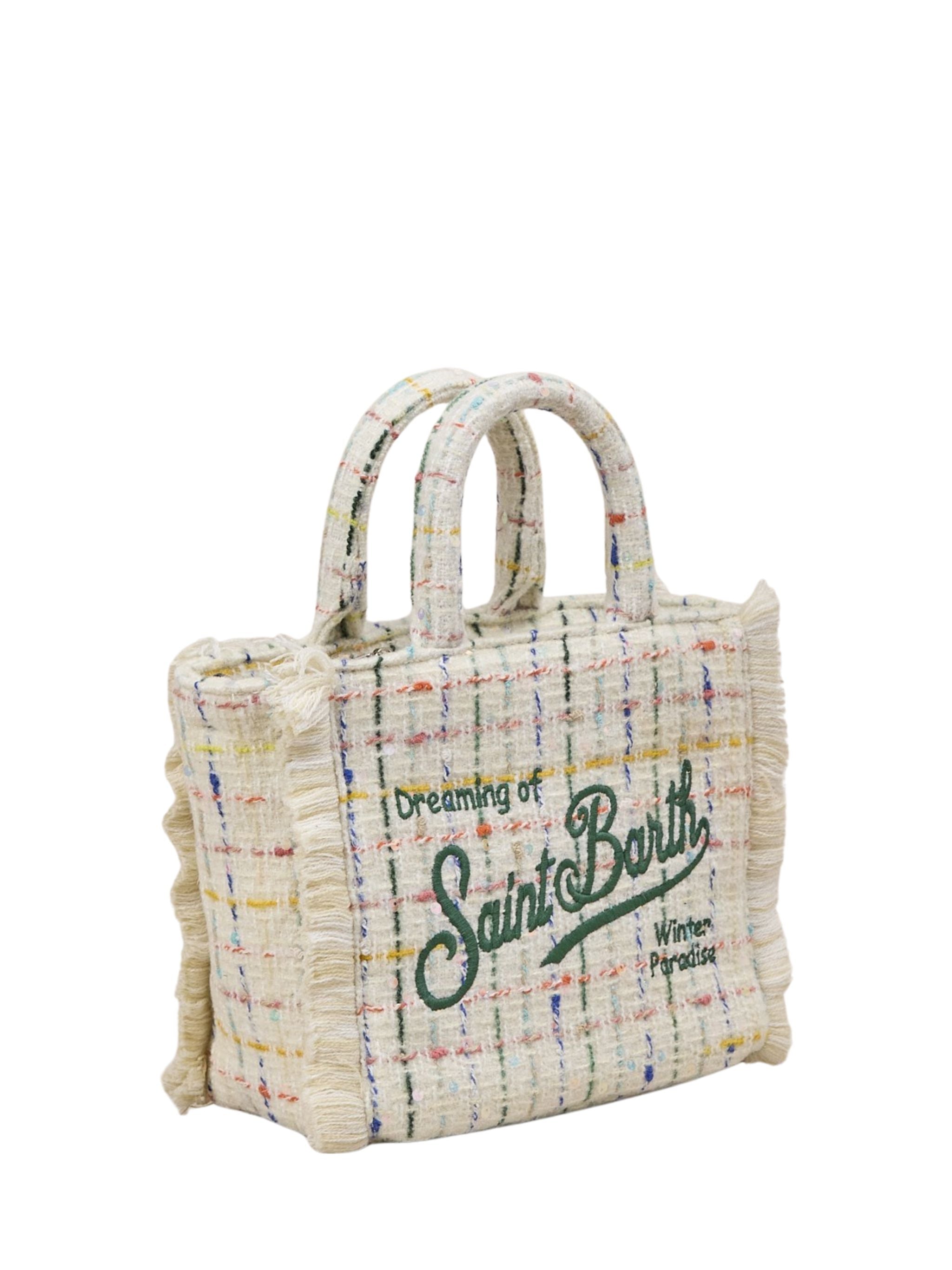 MC2 SAINT BARTH Mini Tweed Handbag
